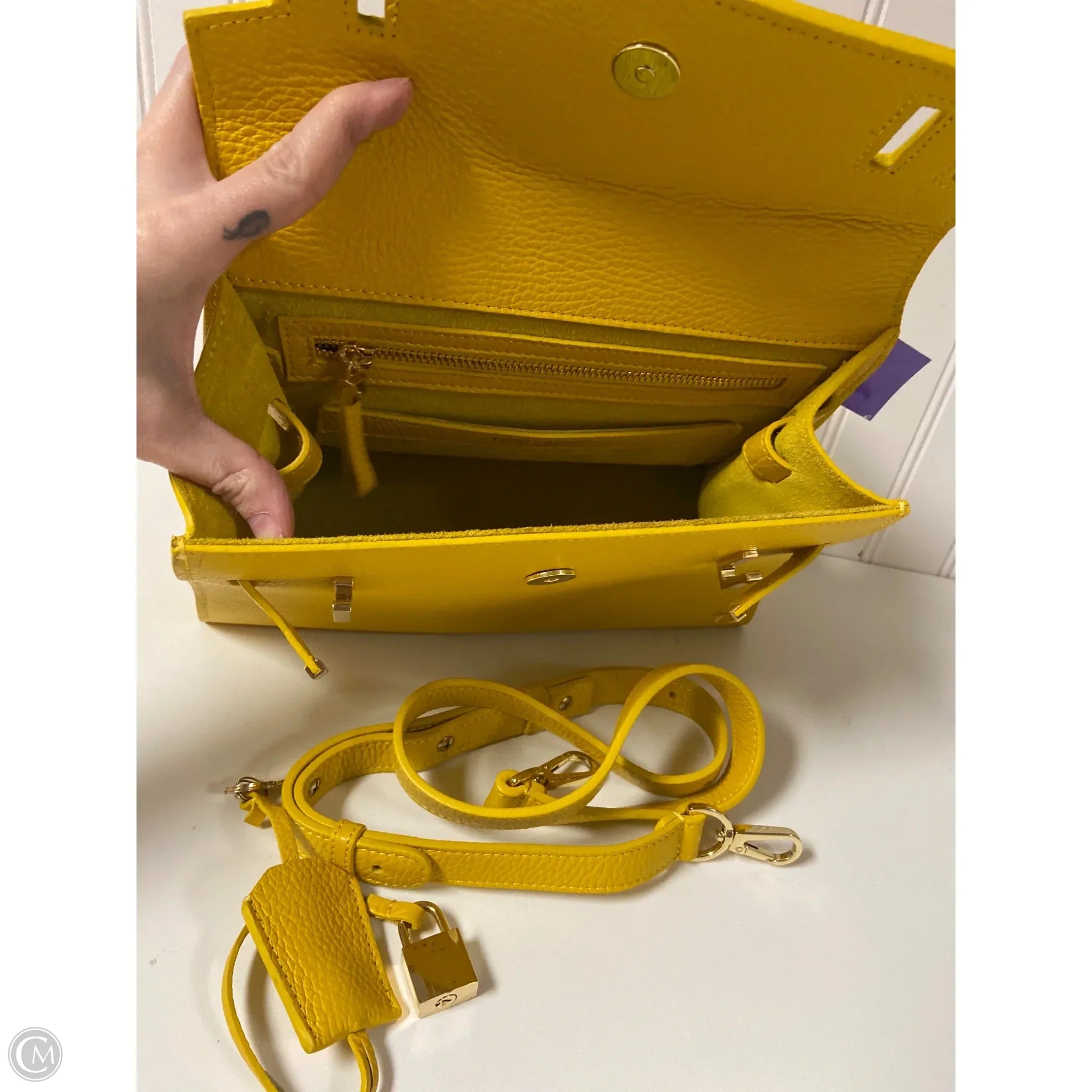 Handbag By Teddy Blake, Size: Medium