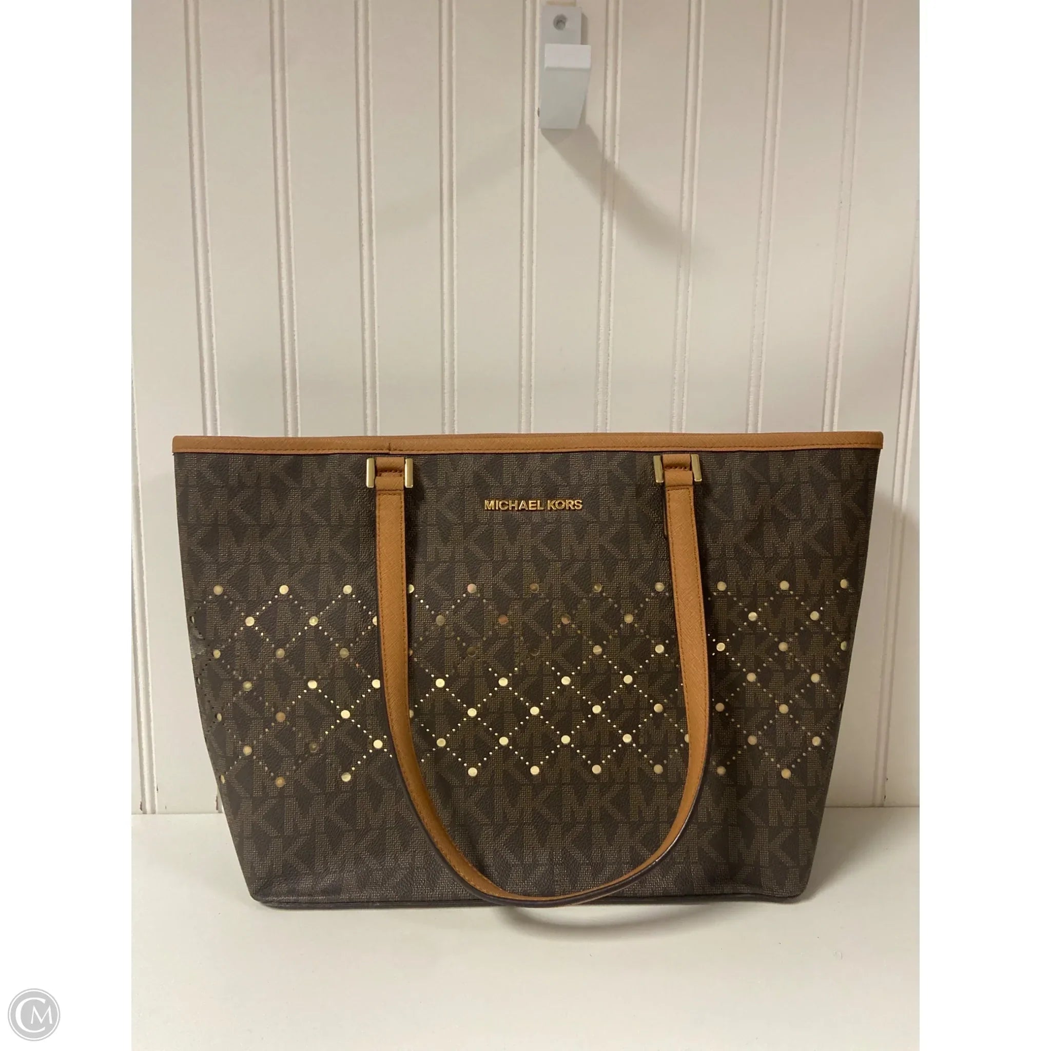 Handbag Designer By Michael Kors, Size: Large