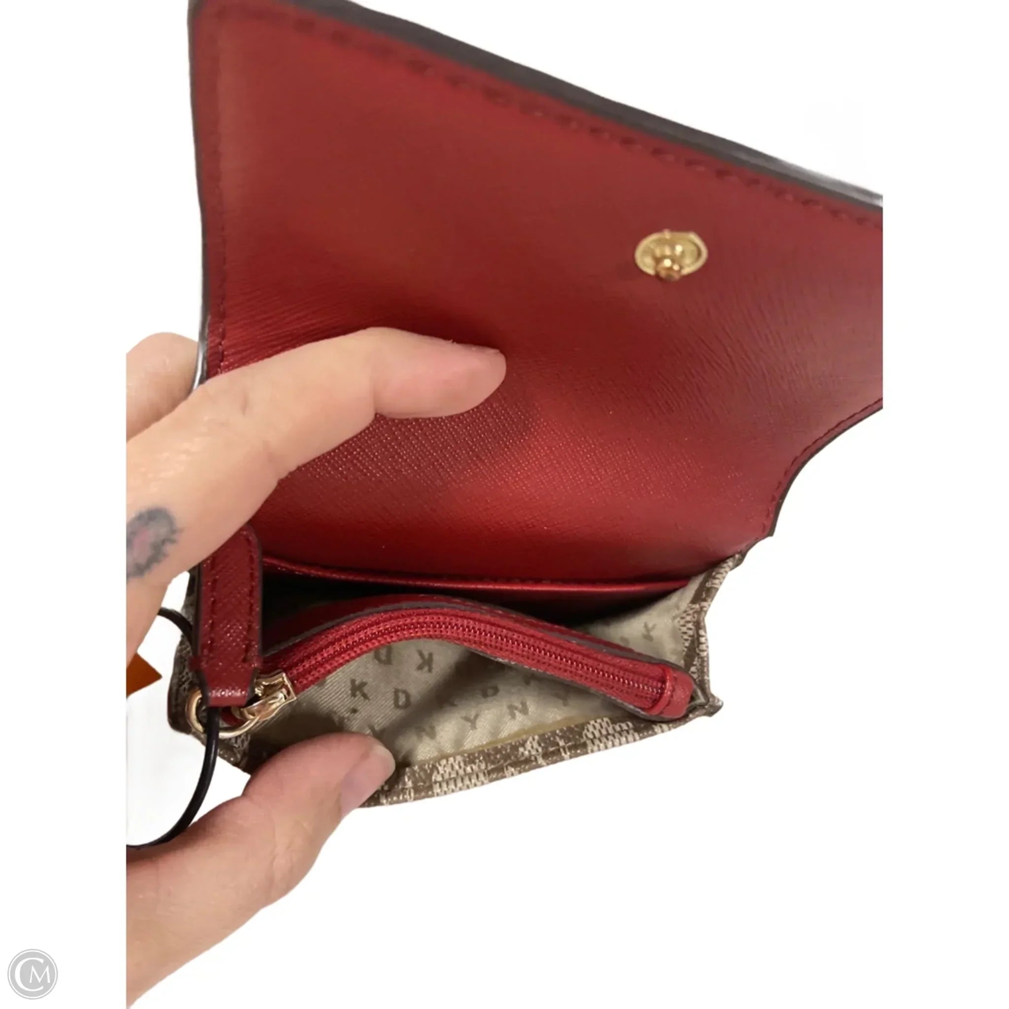 Wallet By Dkny, Size: Small