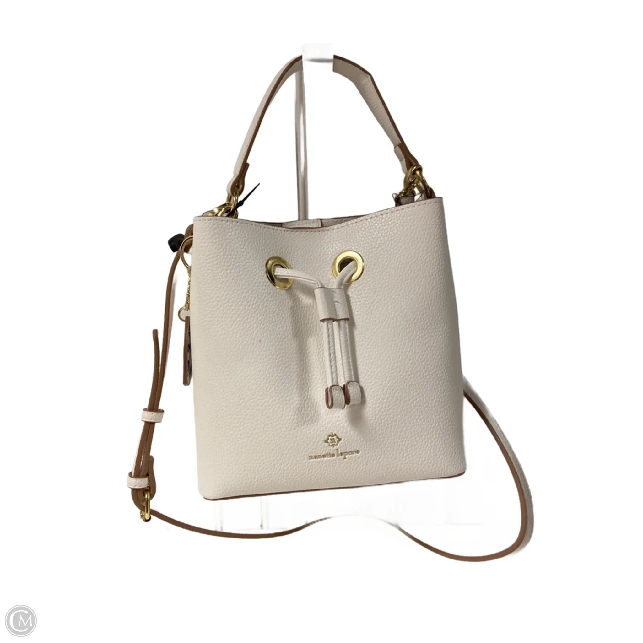 Handbag Leather By Nanette Lepore, Size: Medium