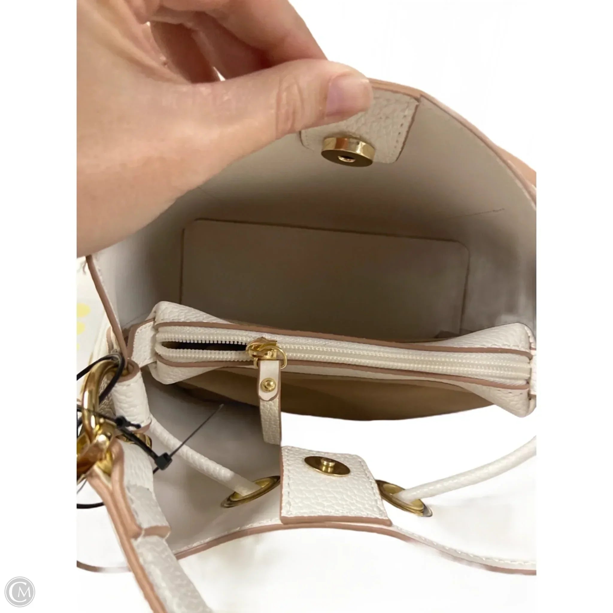 Handbag Leather By Nanette Lepore, Size: Medium