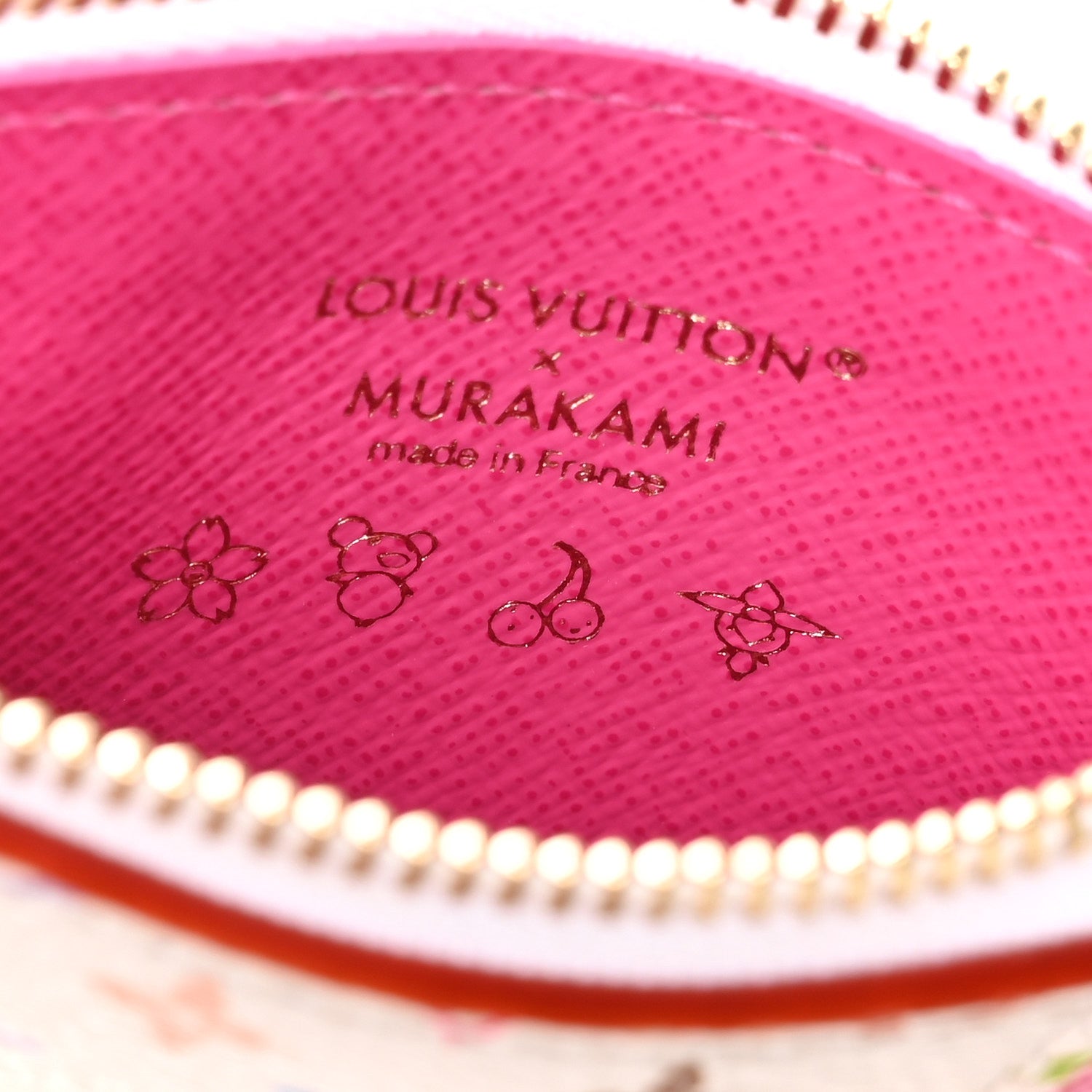 LV X TM Monogram Romy Card Holder Kawaii Pink
