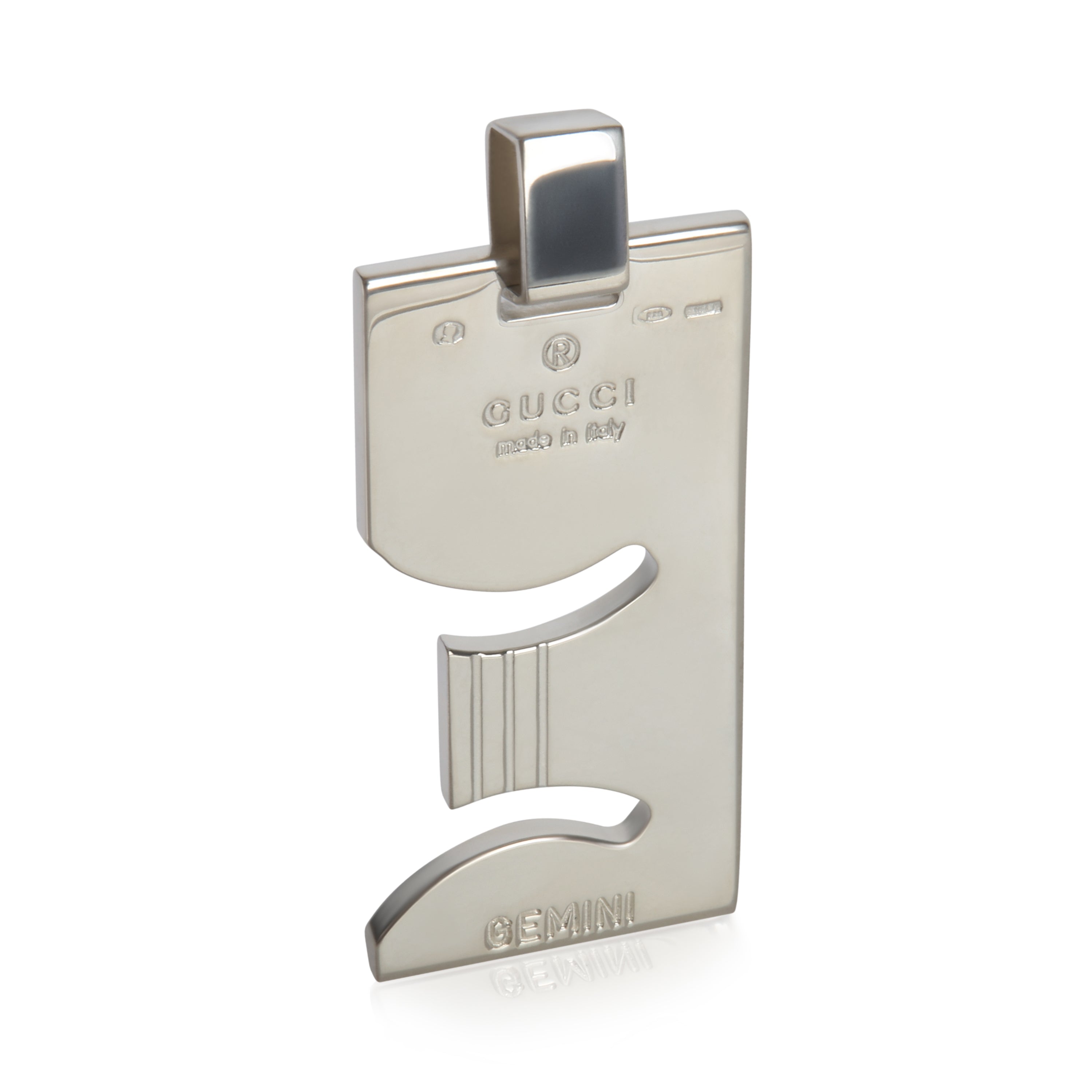 Sterling Silver  Gemini Pendant
