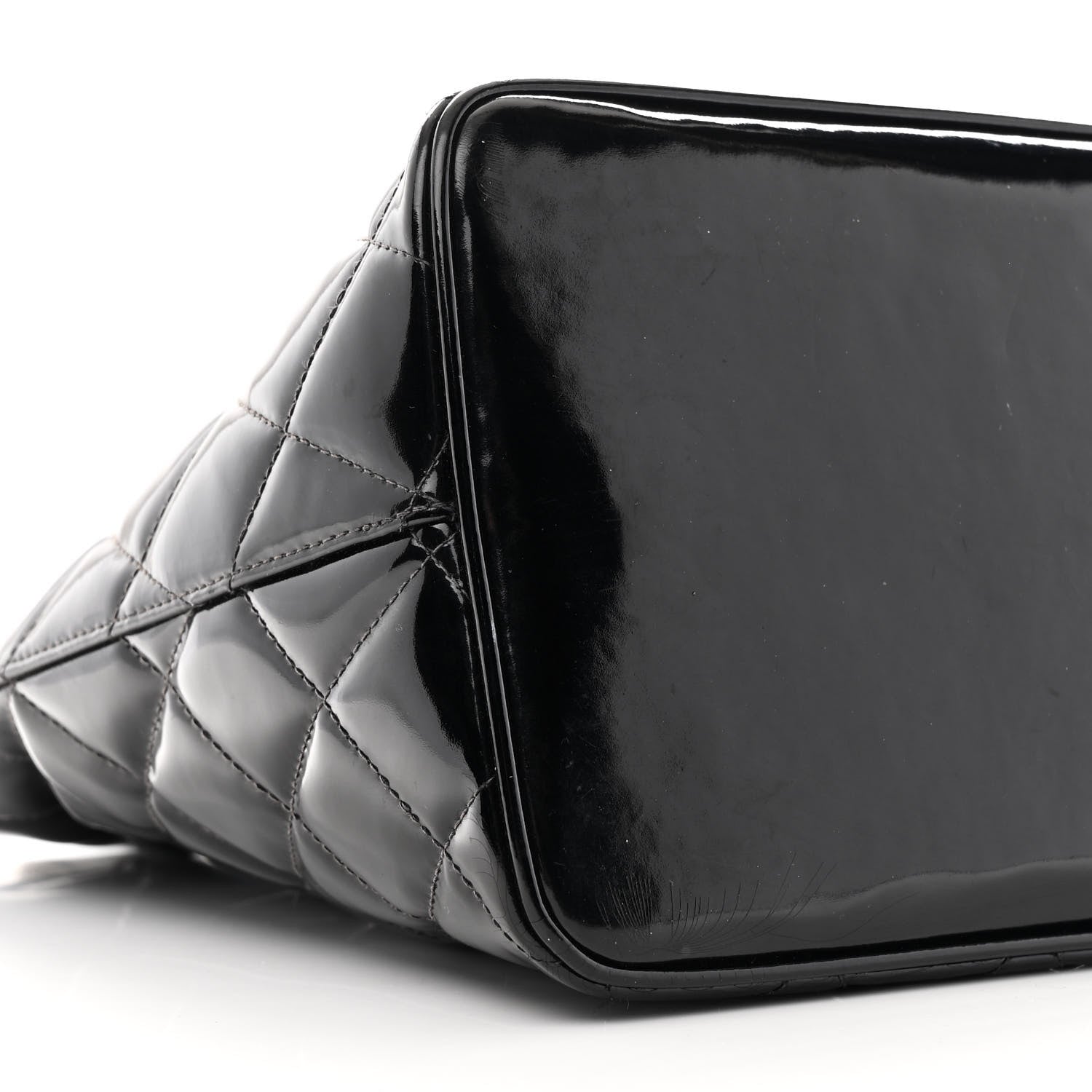Patent Medallion Tote Black