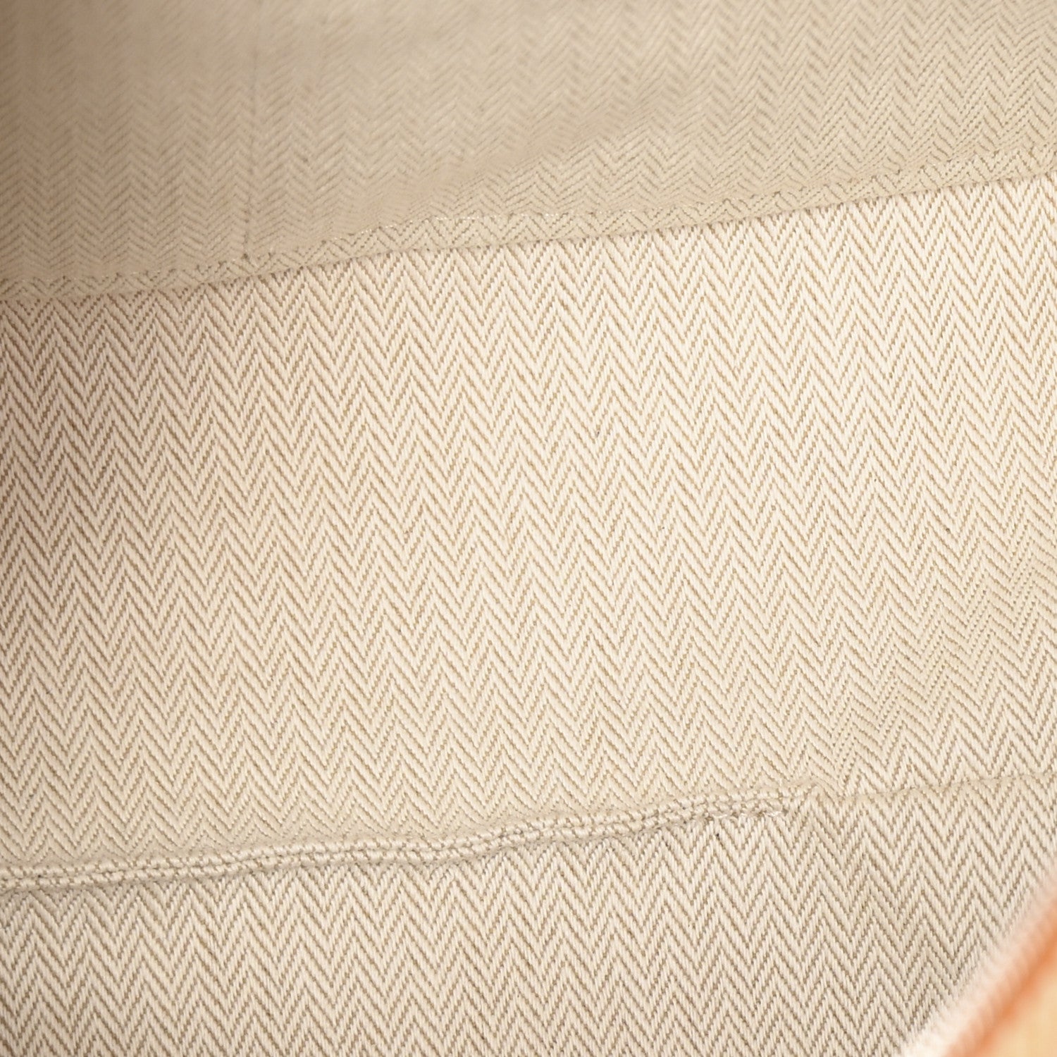 Merino Wool Large Au Carre Bride-A-Brac Pouch Fauve