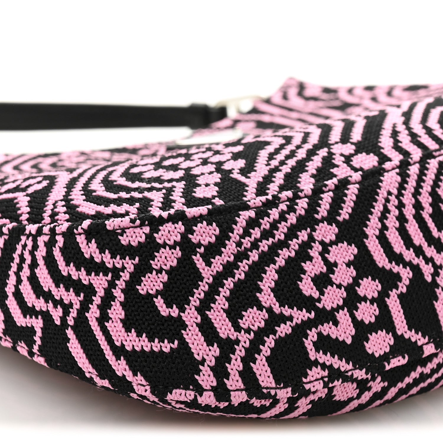 Maglia Jacquard Cleo Shoulder Bag Black Rosa