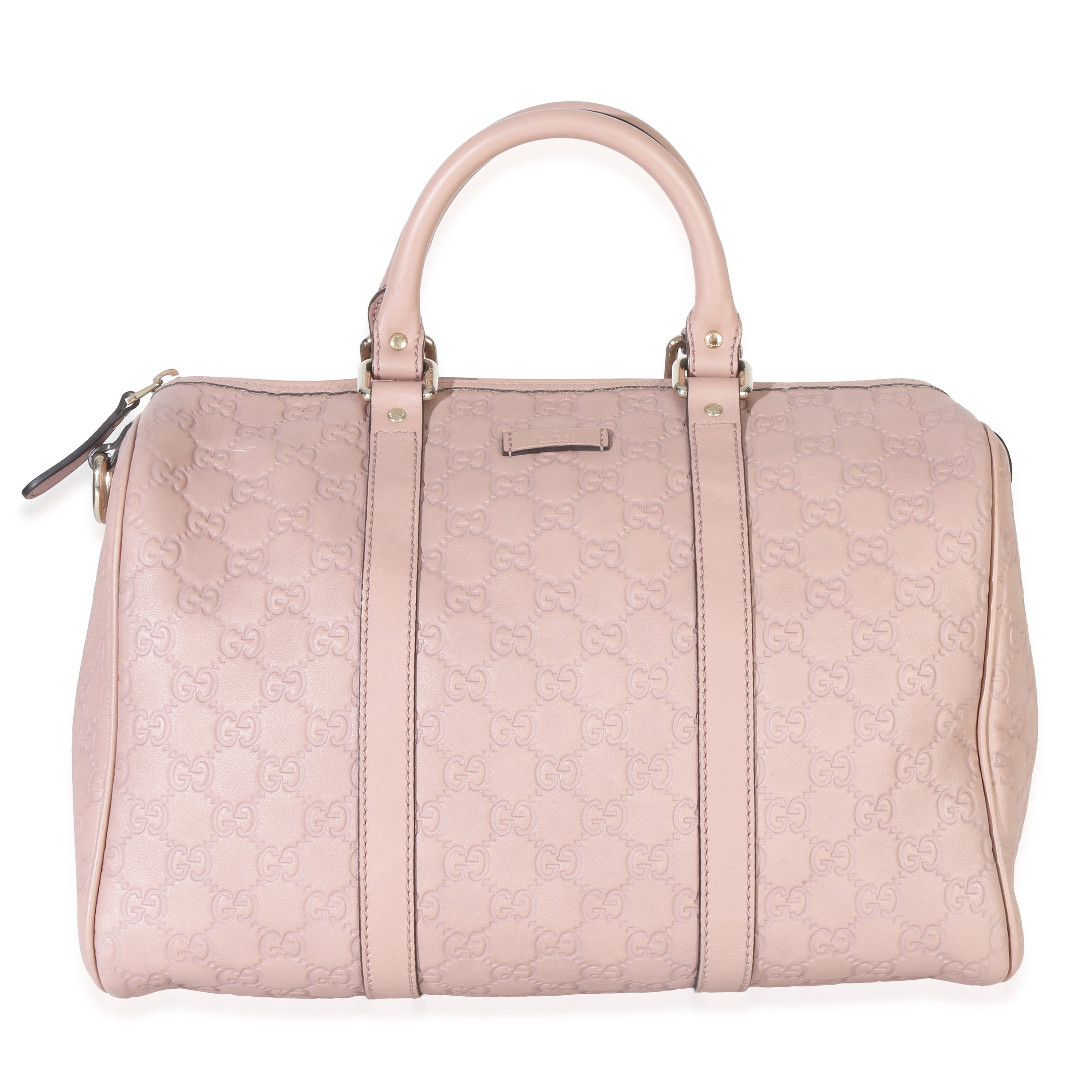 Pink Guccissima Joy Boston Bag