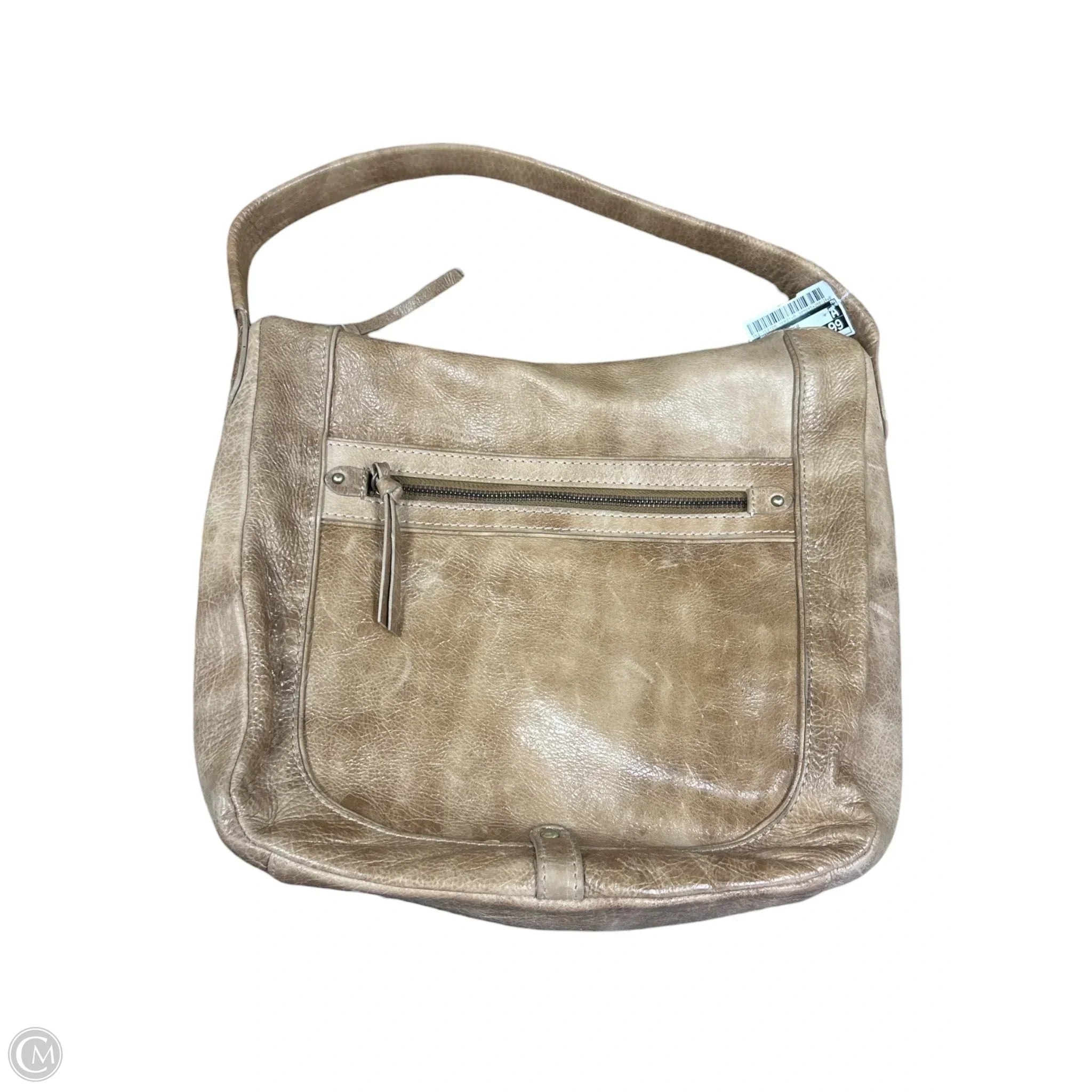 Handbag Leather By Cma, Size: Large