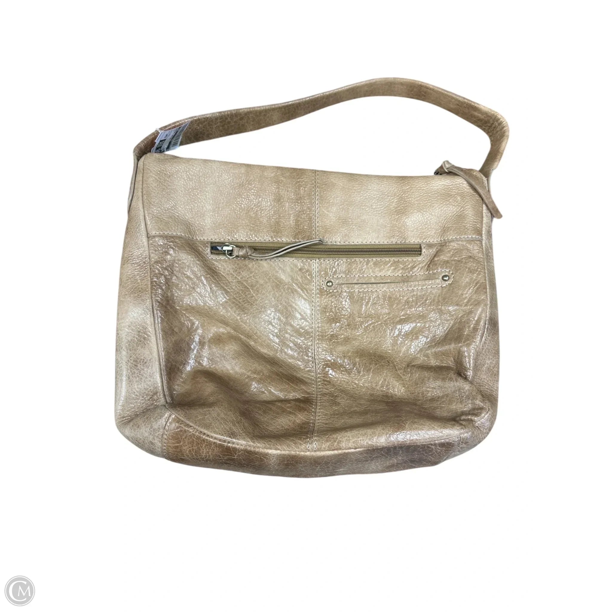 Handbag Leather By Cma, Size: Large