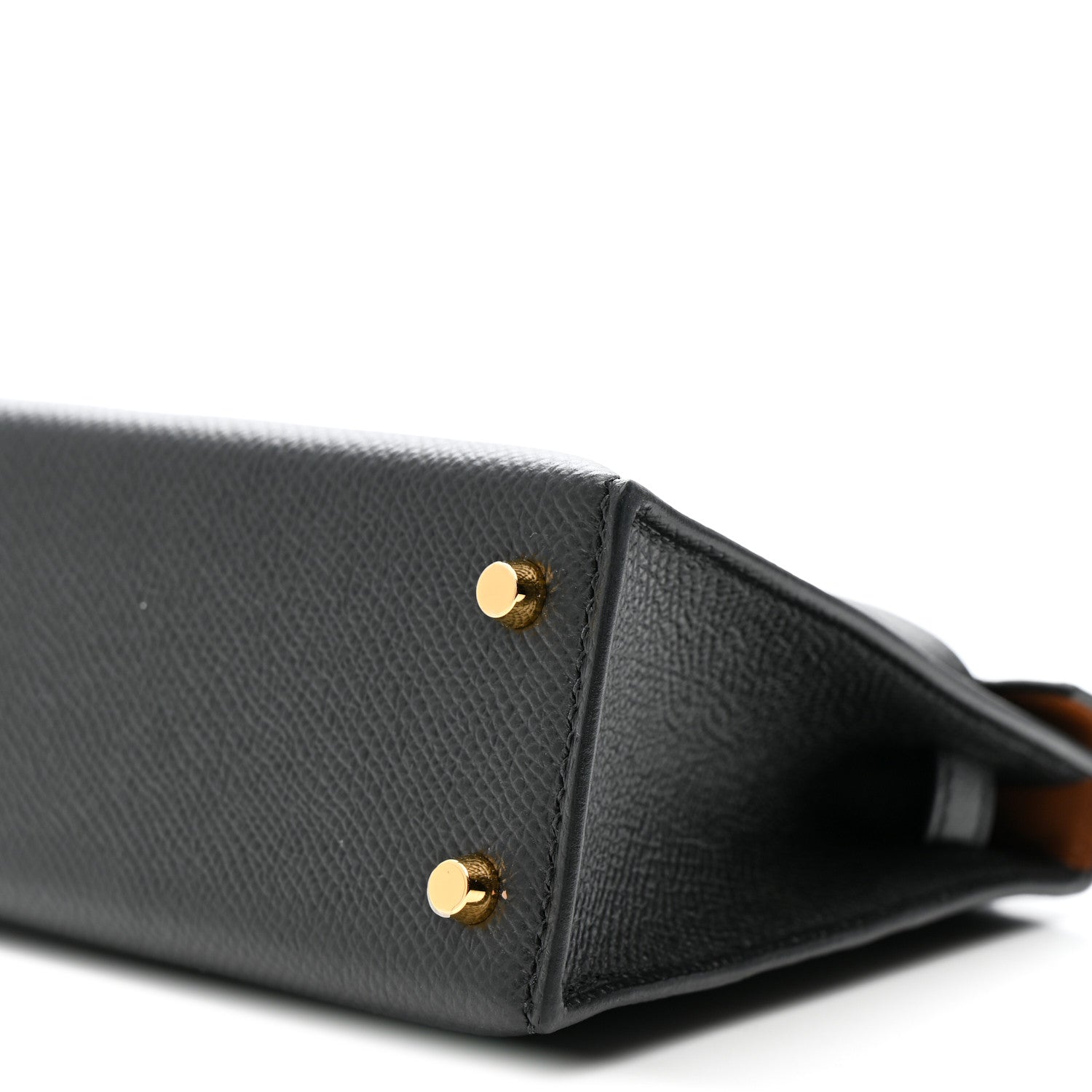Epsom Horseshoe Mini Kelly Sellier 20 Black Gold