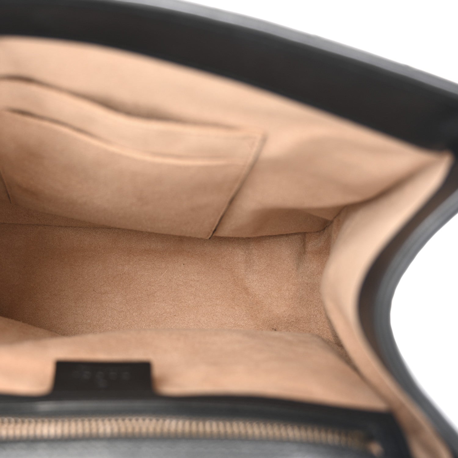 Calfskin Bamboo Trapuntata Queen Margaret Backpack Mystic White Black