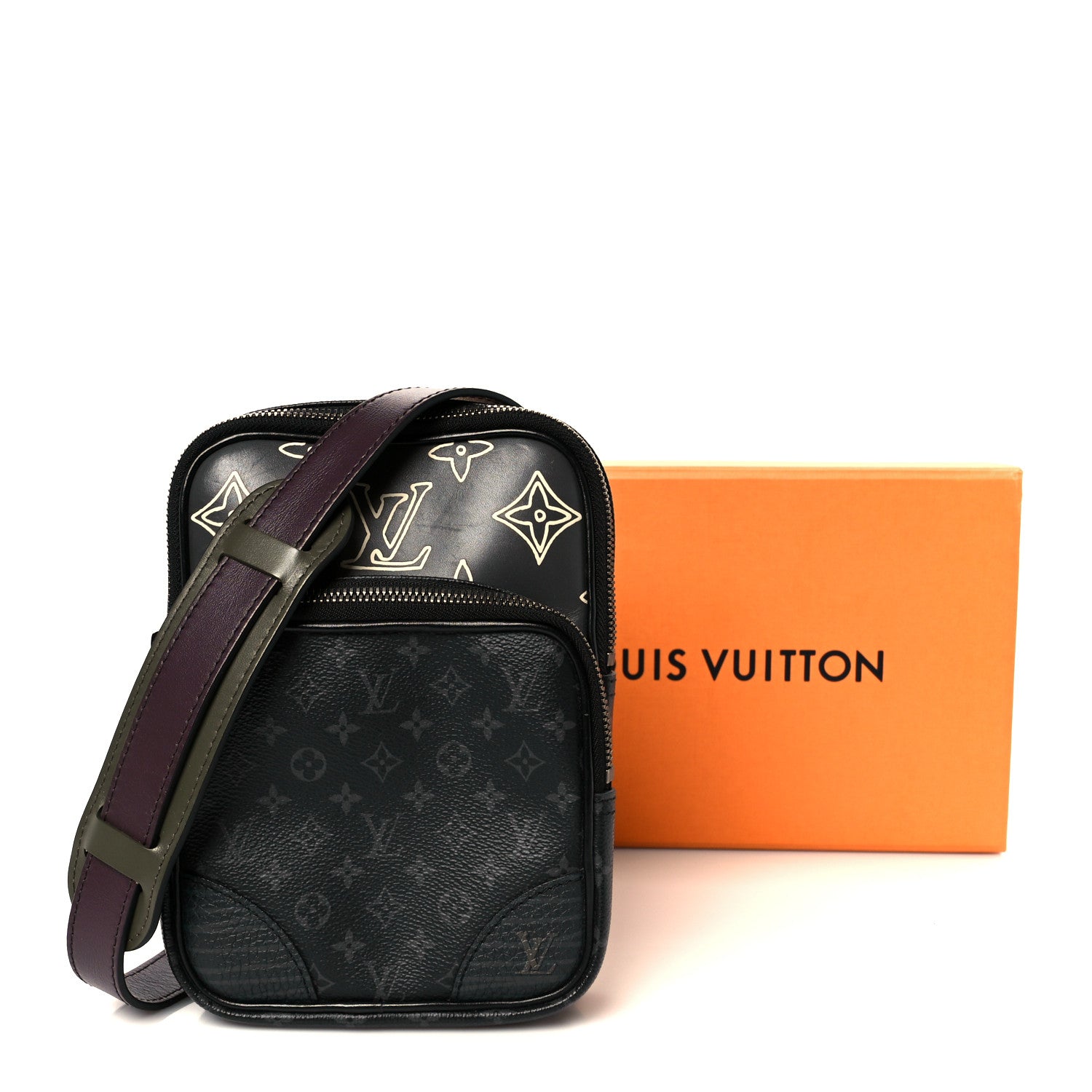 Monogram Eclipse Patchwork Amazone Sling Bag