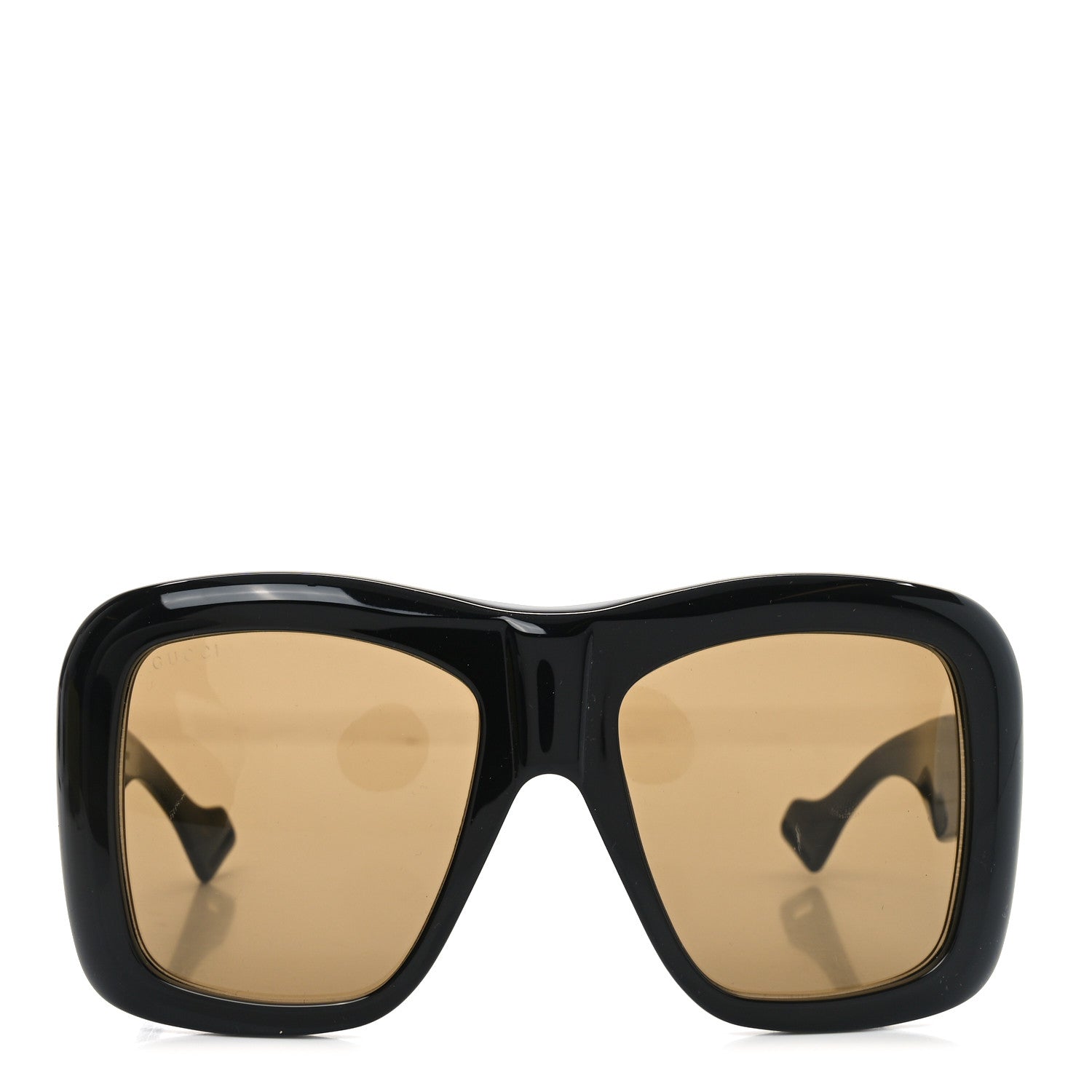 Acetate Square Frame Sunglasses GG0498S Black