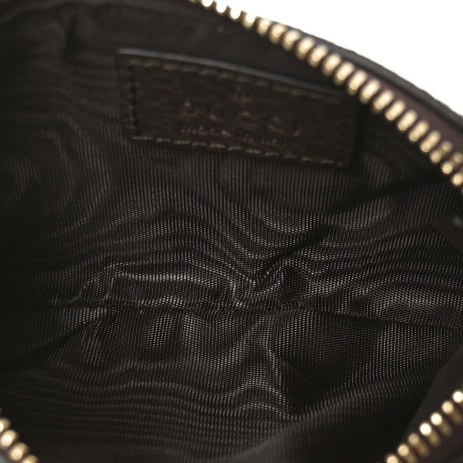 GG Supreme Monogram Key Case Brown