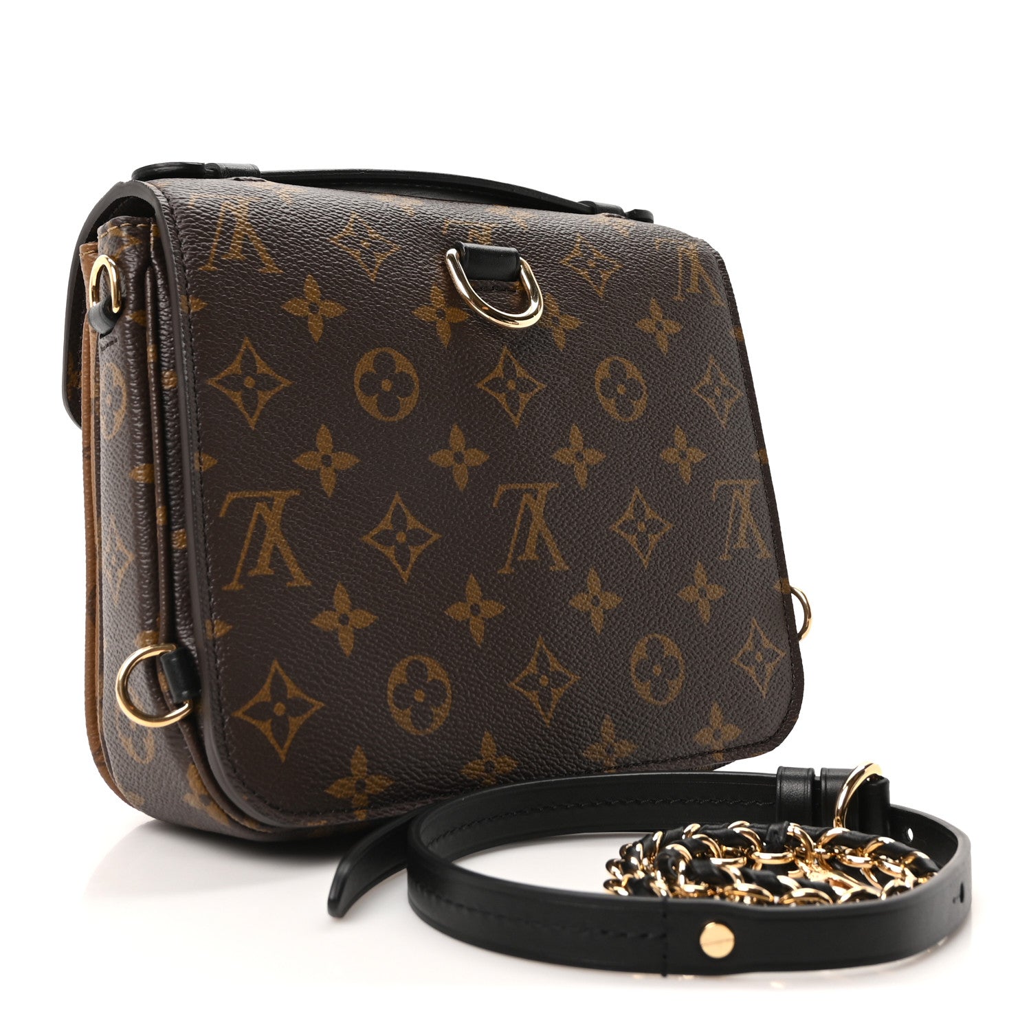 Reverse Monogram Pochette Metis Backpack