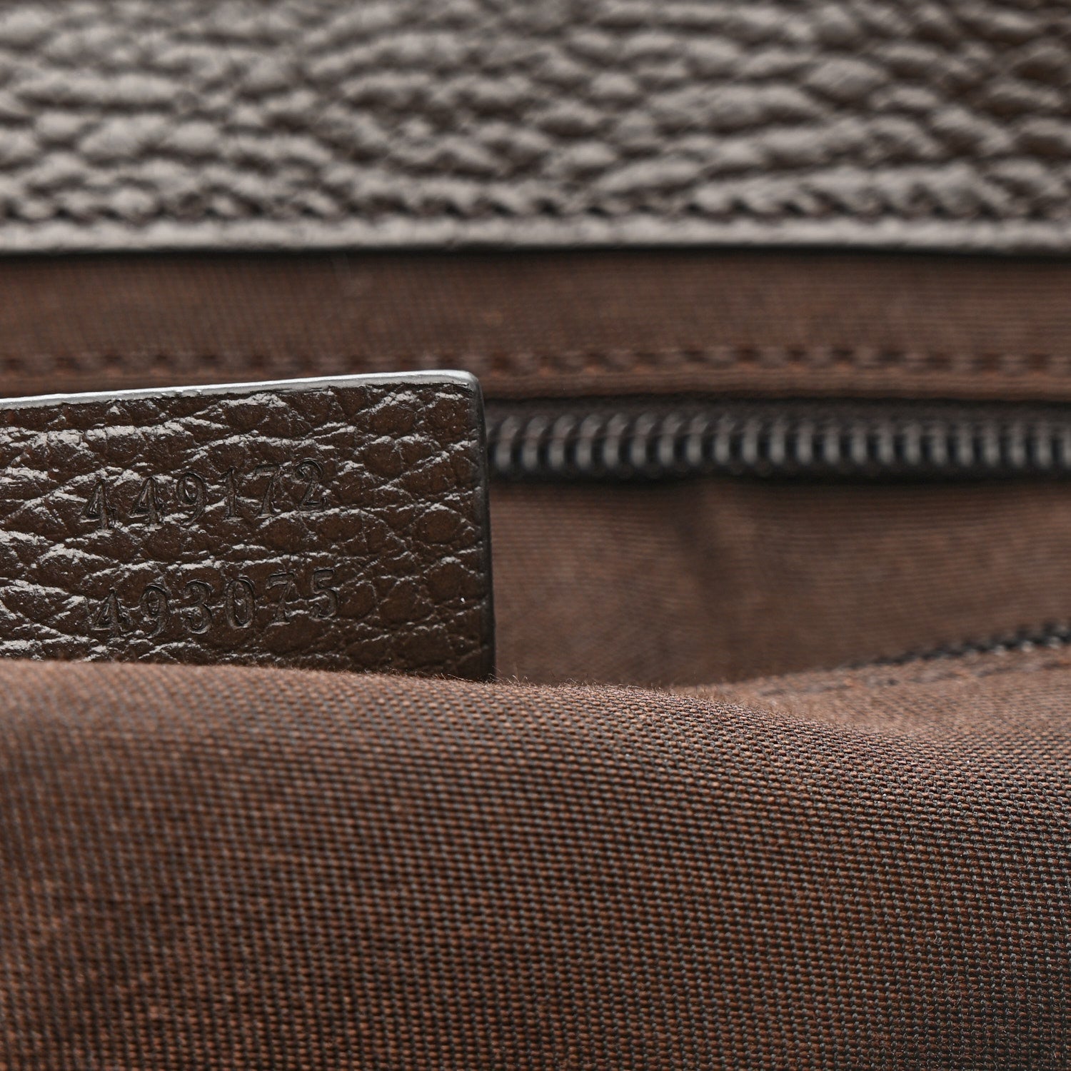Monogram Flap Messenger Bag Beige Dark Brown