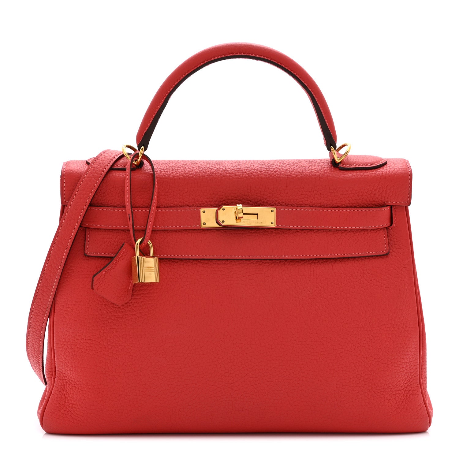Togo Kelly Retourne 32 Rouge Pivoine
