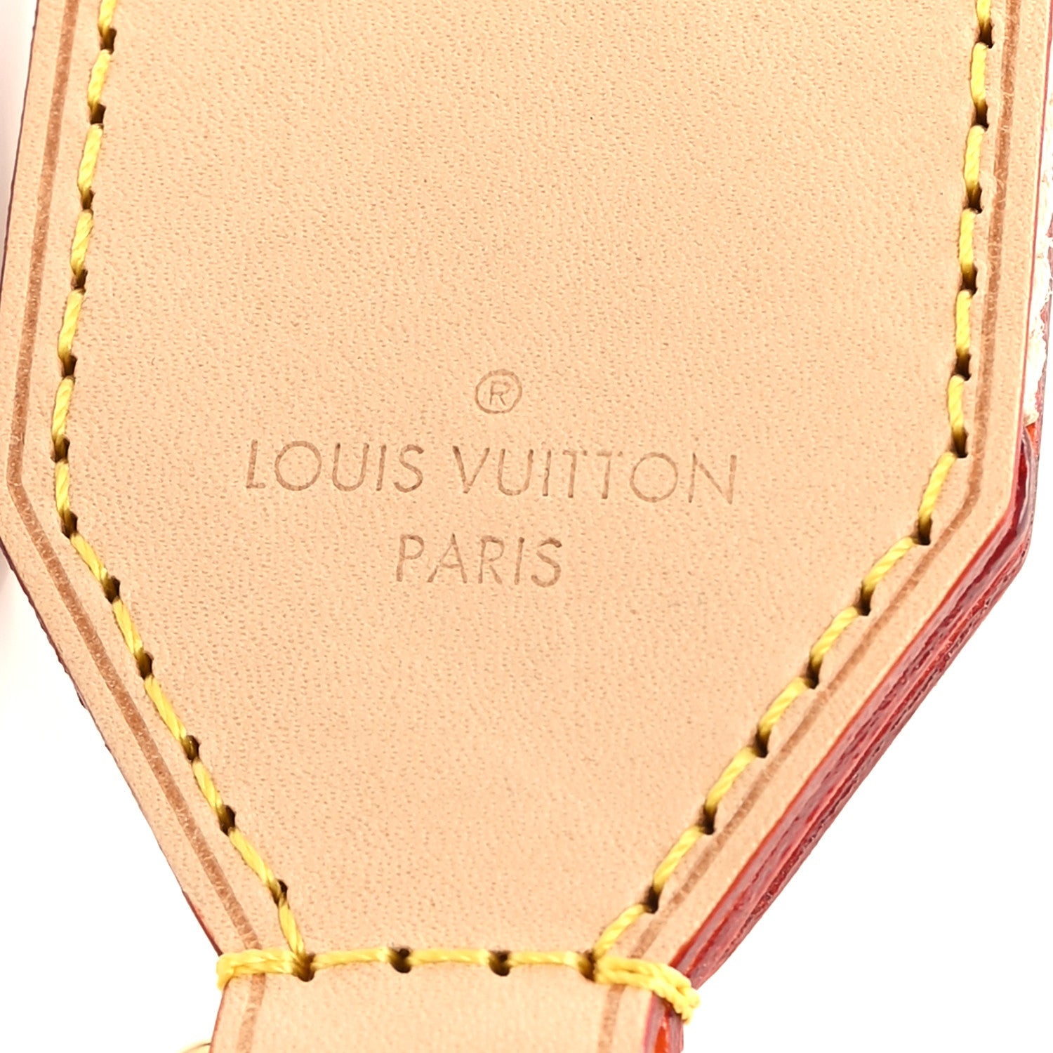 Monogram Vibe LV Shoulder Strap Beige White