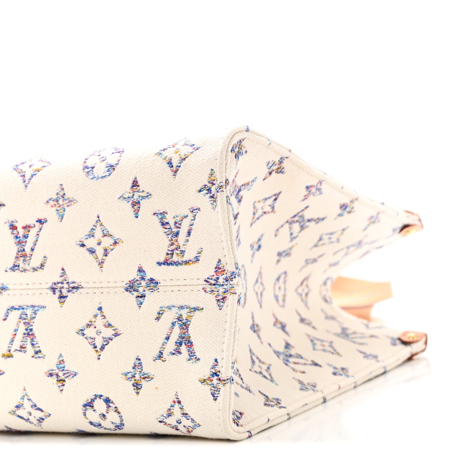 Monogram Jacquard Nautical Onthego MM Multicolor Beige