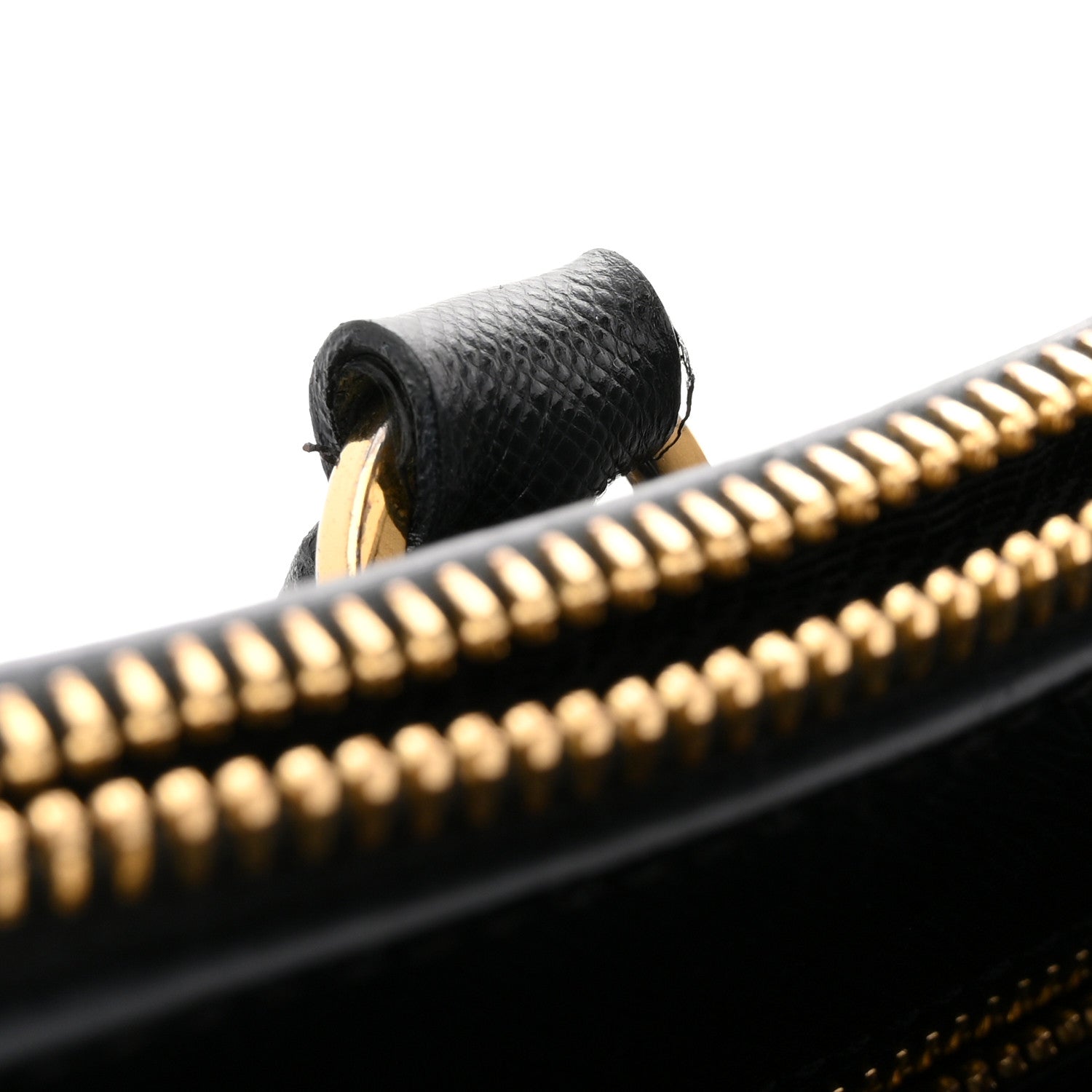 Saffiano Medium Galleria Double Zip Tote Black