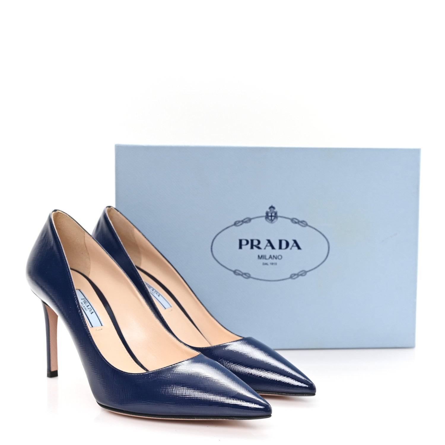 Saffiano Vernice Pumps 38 Royal