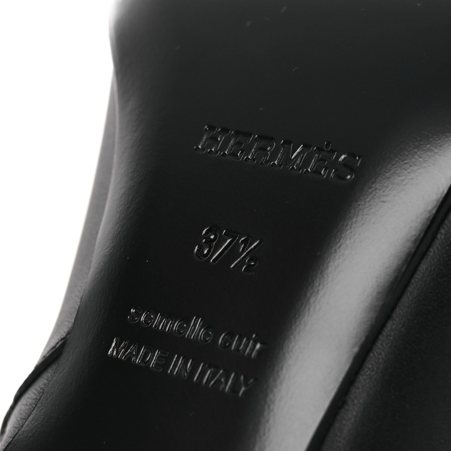 Calfskin Hommage Ankle Boots 37.5 Black