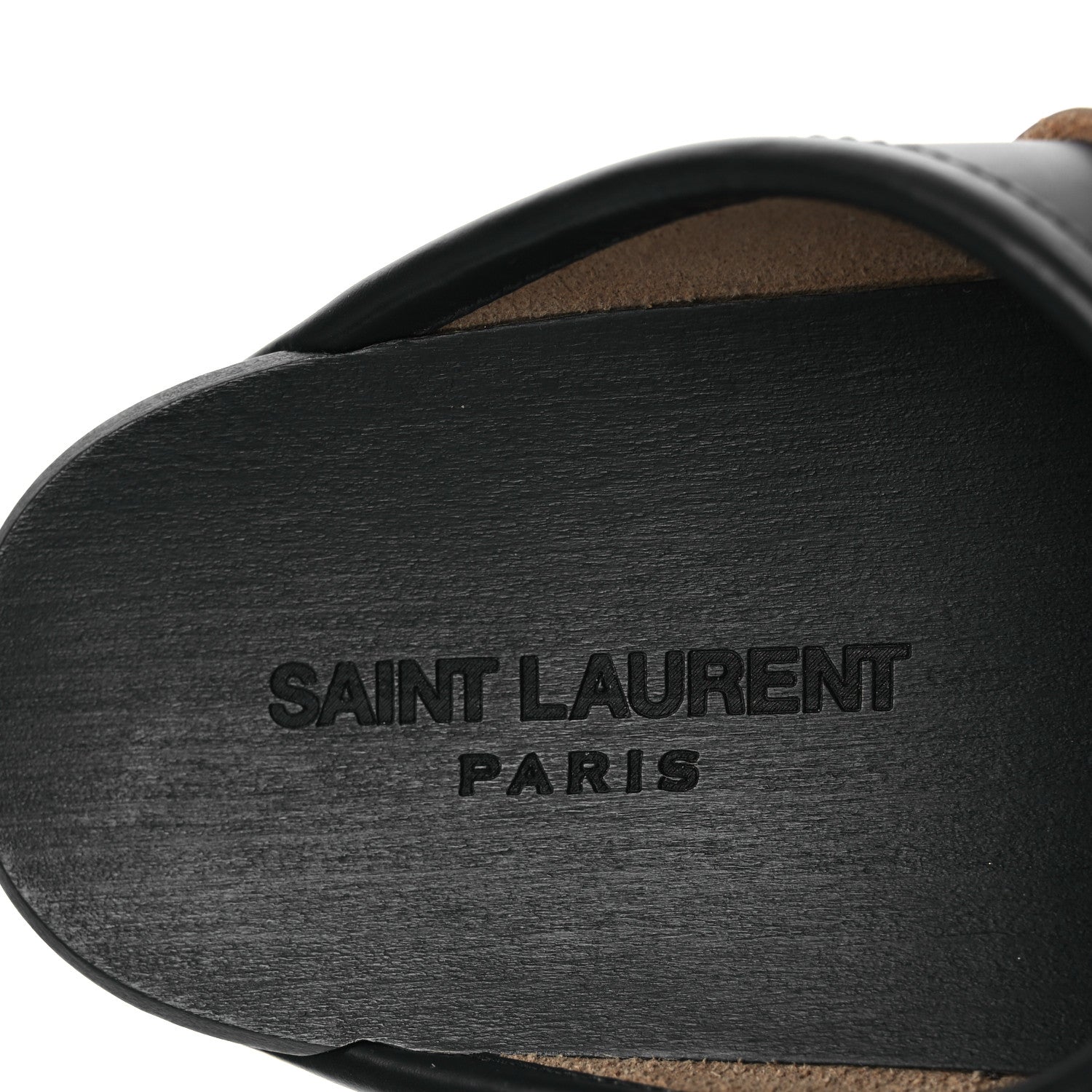 Smooth Calfskin Le Maillon Clogs 39.5 Black