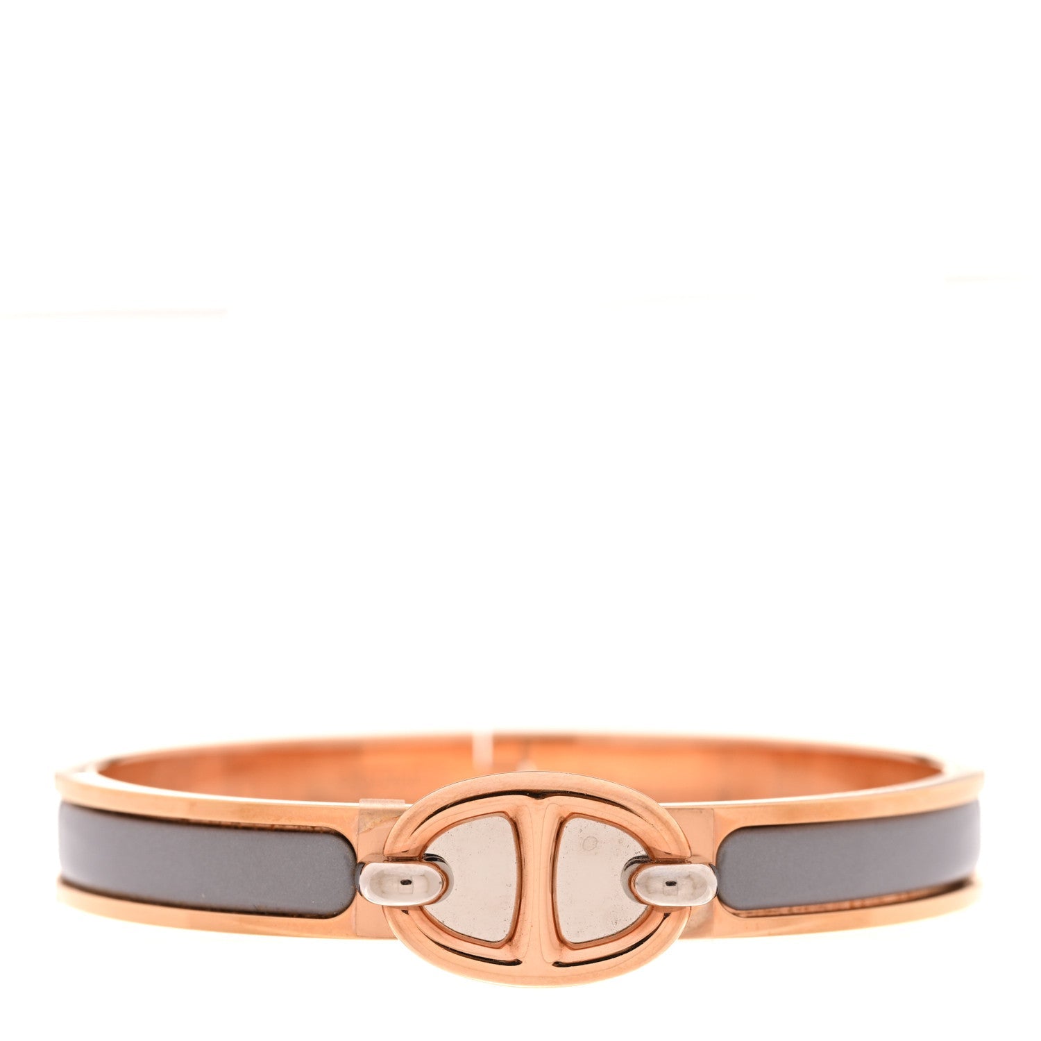 Enamel Mini Clic Chaine d'Ancre Bracelet PM Gris