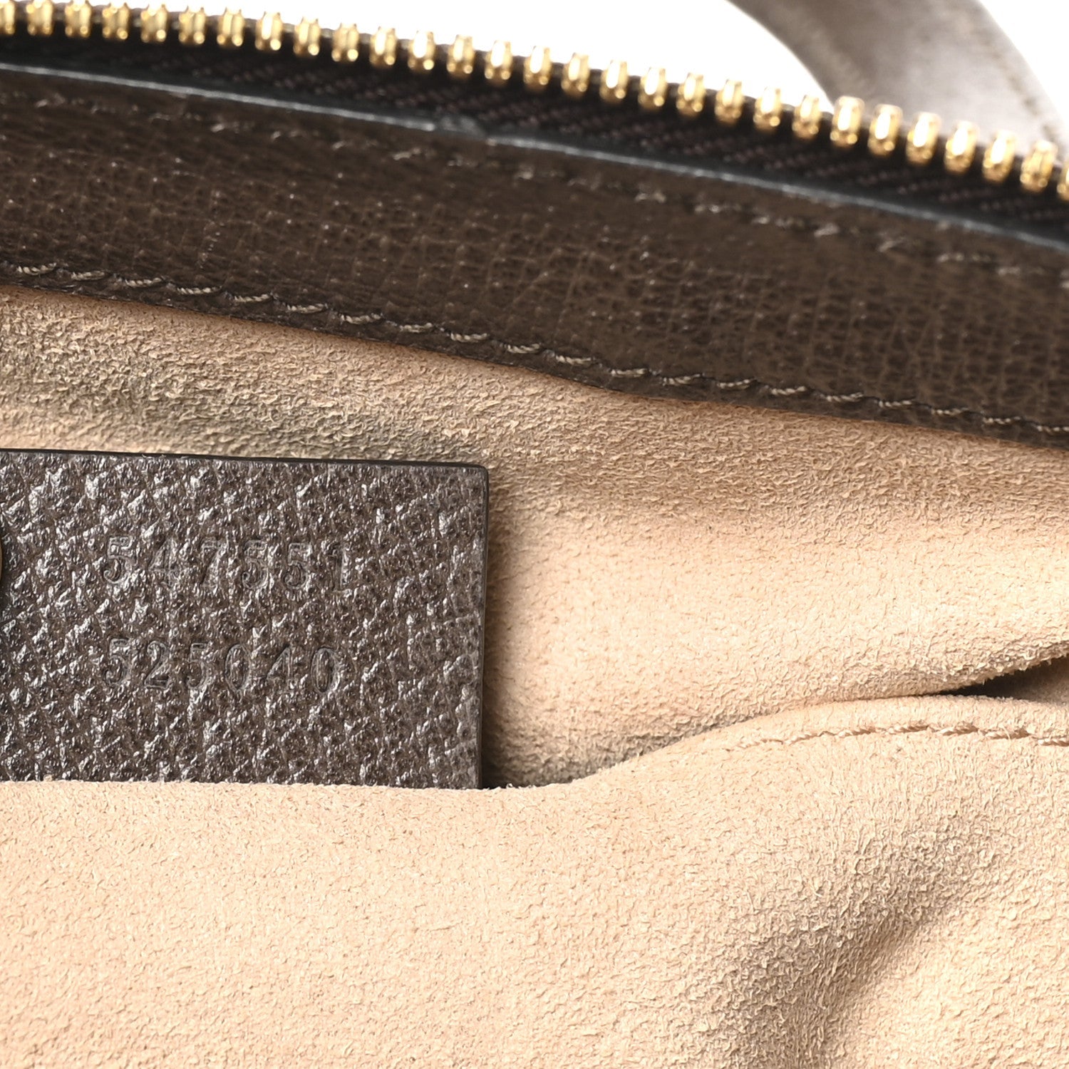 GG Supreme Monogram Small Ophidia Tote Bag Brown