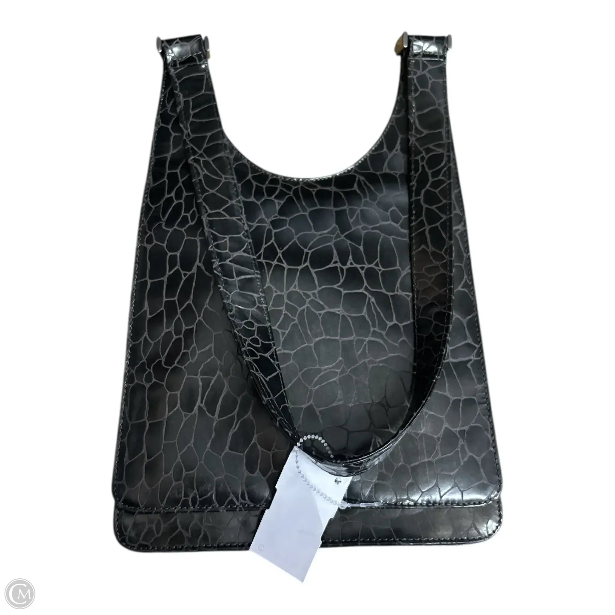 Handbag Leather By Dkny, Size: Medium