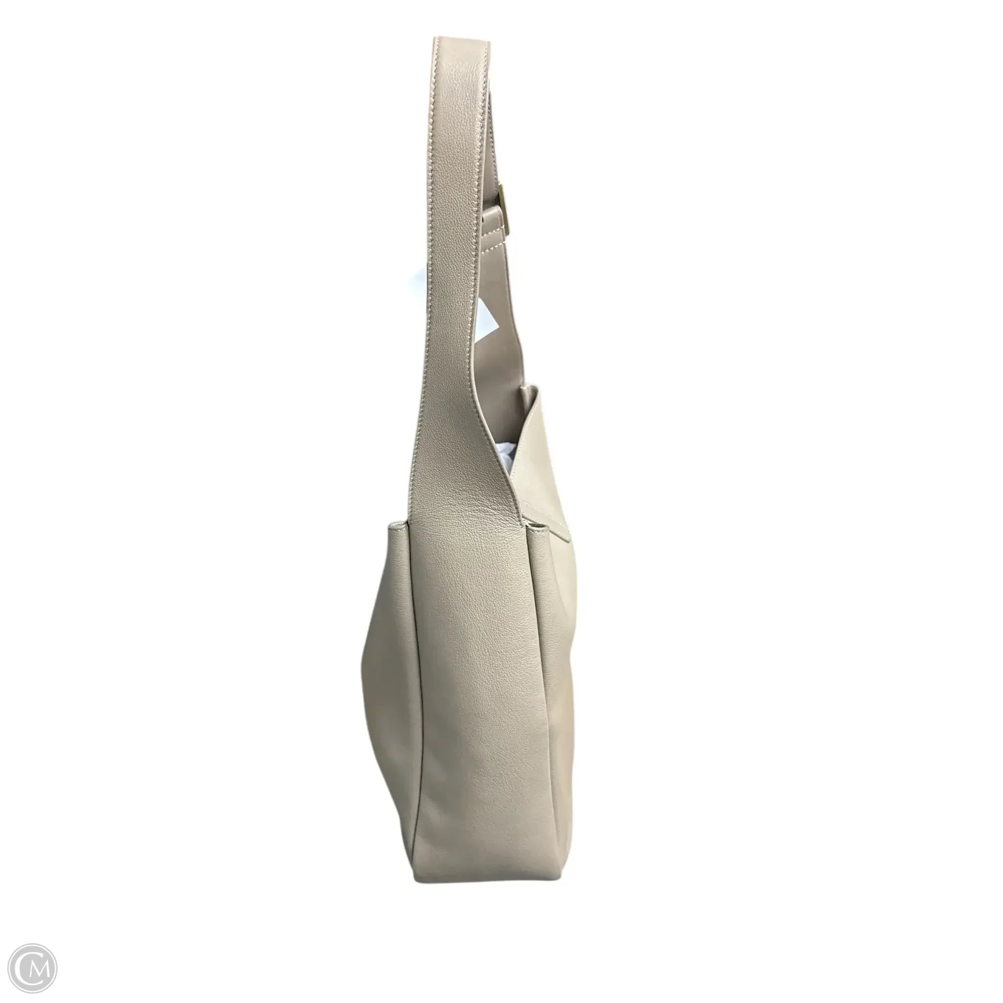 Yves Saint Laurent Large Tan Leather Hobo Shoulder Bag (Le 5 à 7)