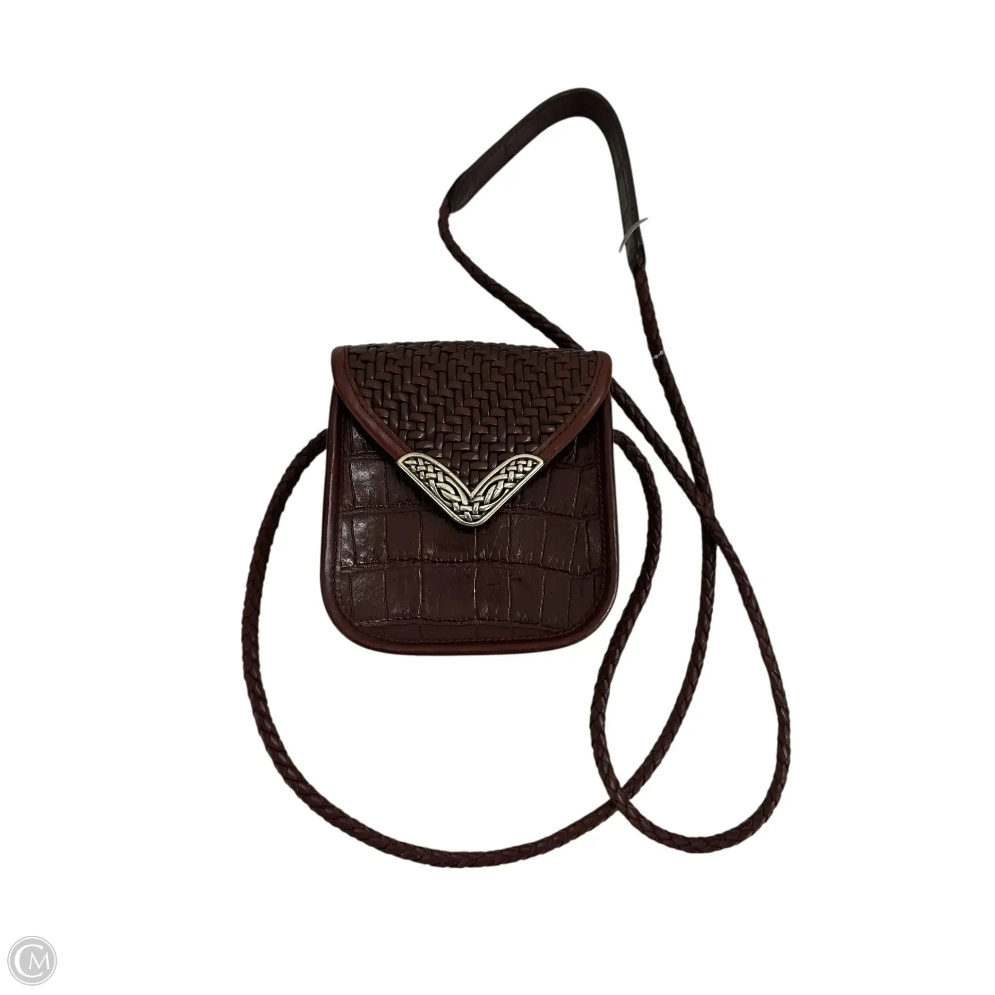 Handbag Leather By Brighton, Size: Small