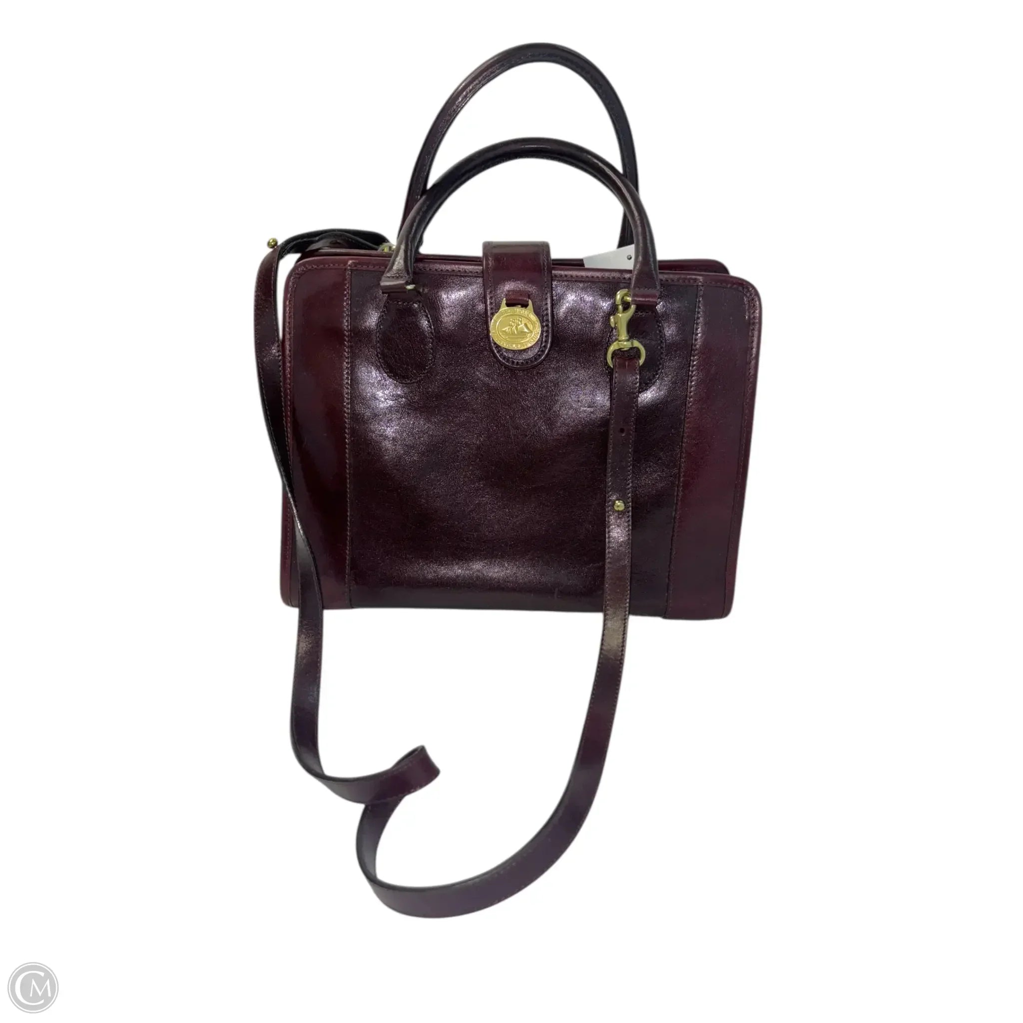 Handbag Designer By Brahmin, Size: Large