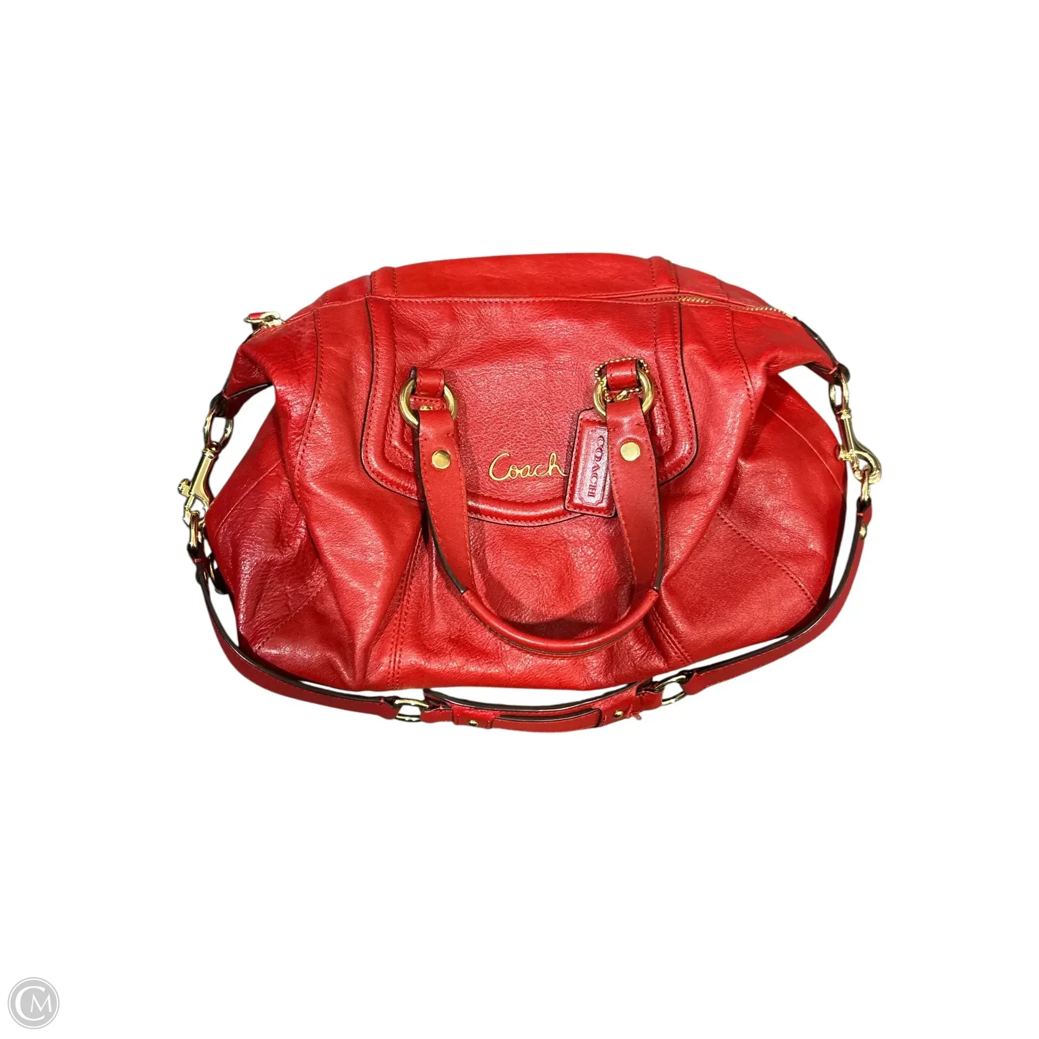 Handbag Designer By Coach, Size: Medium