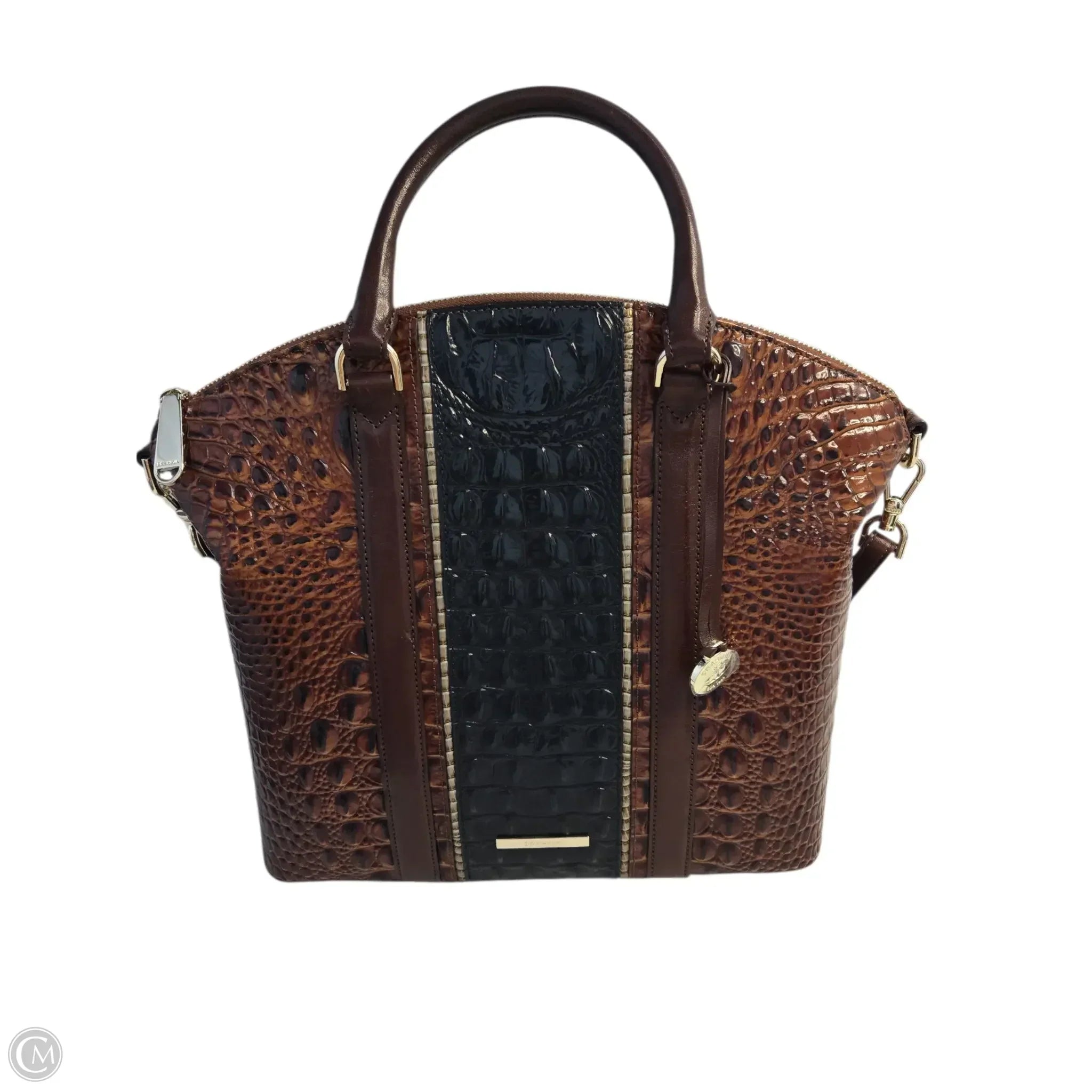 Handbag Designer By Brahmin, Size: Large