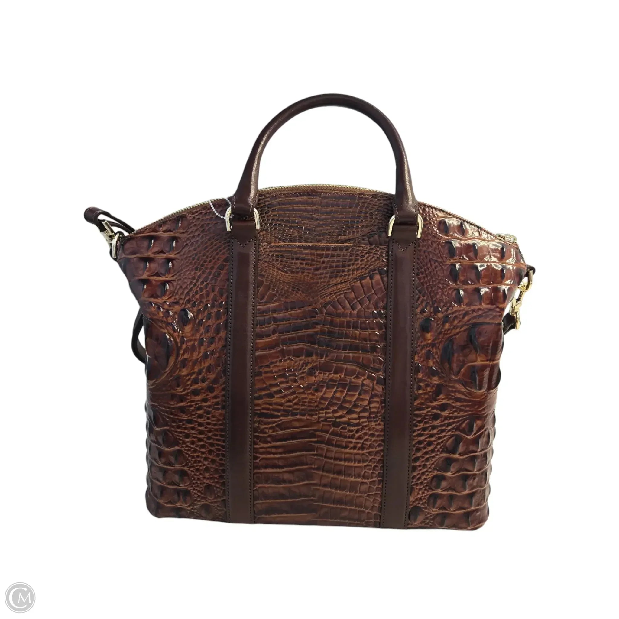 Handbag Designer By Brahmin, Size: Large