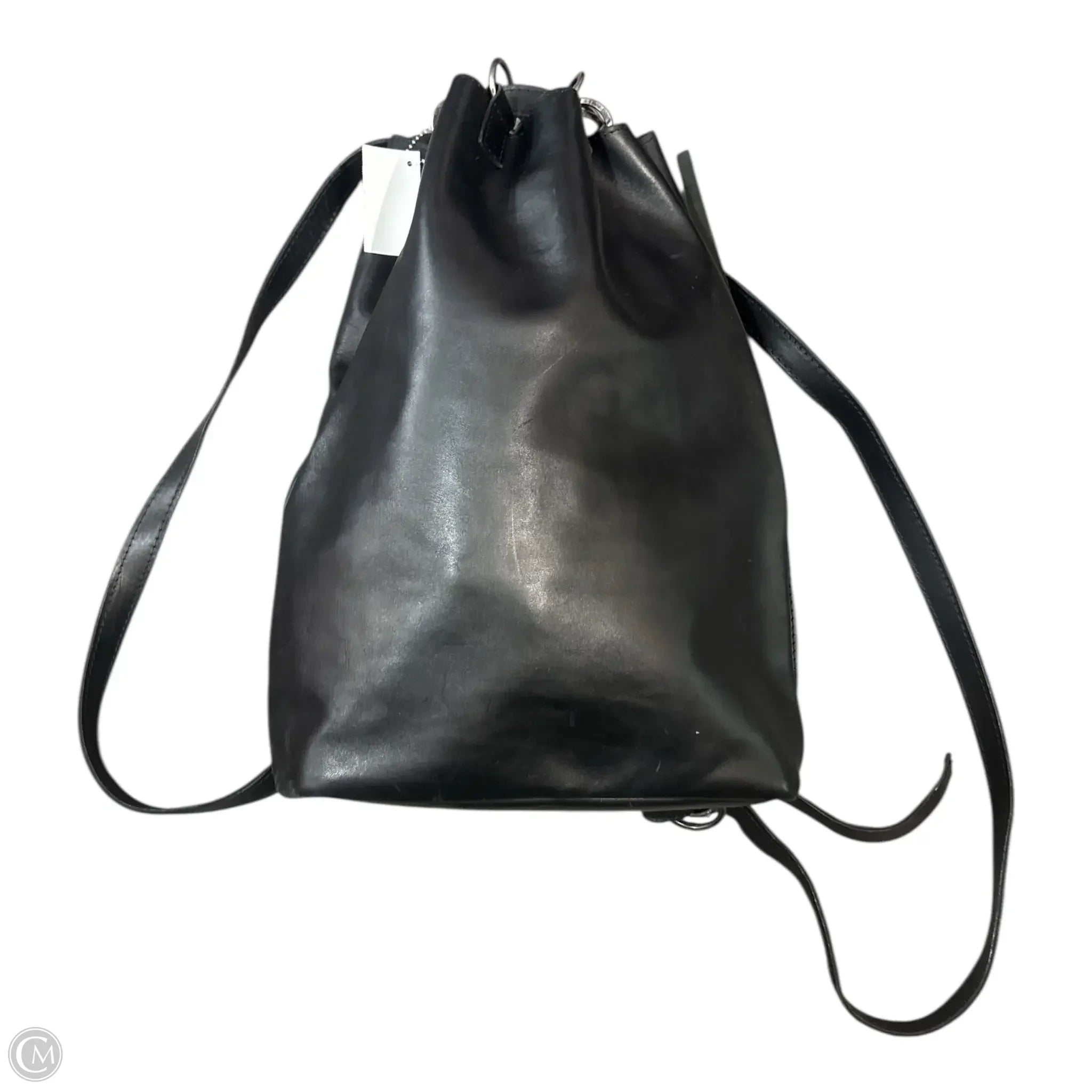 Handbag Leather By Cma, Size: Large