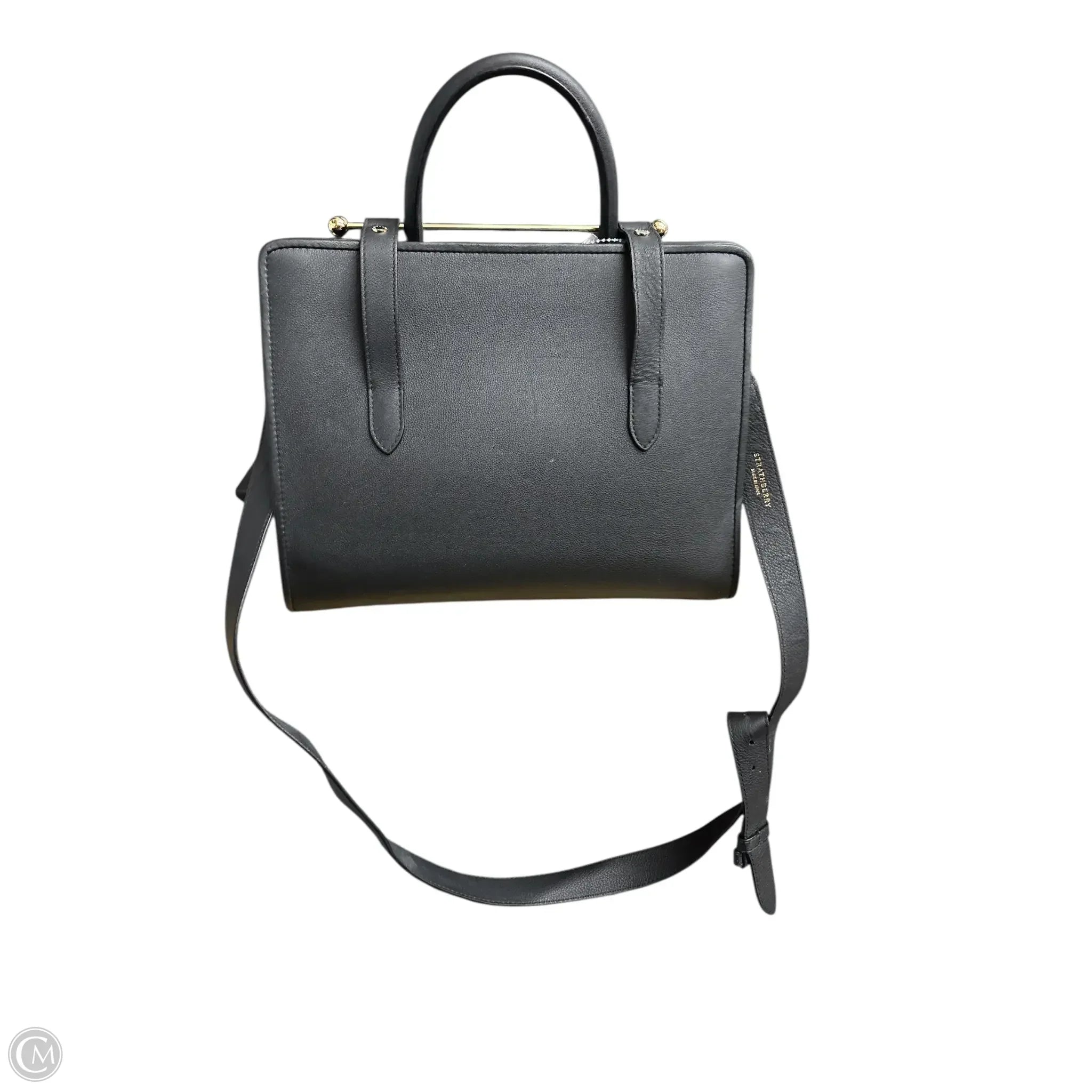 Handbag Leather By Cma, Size: Large