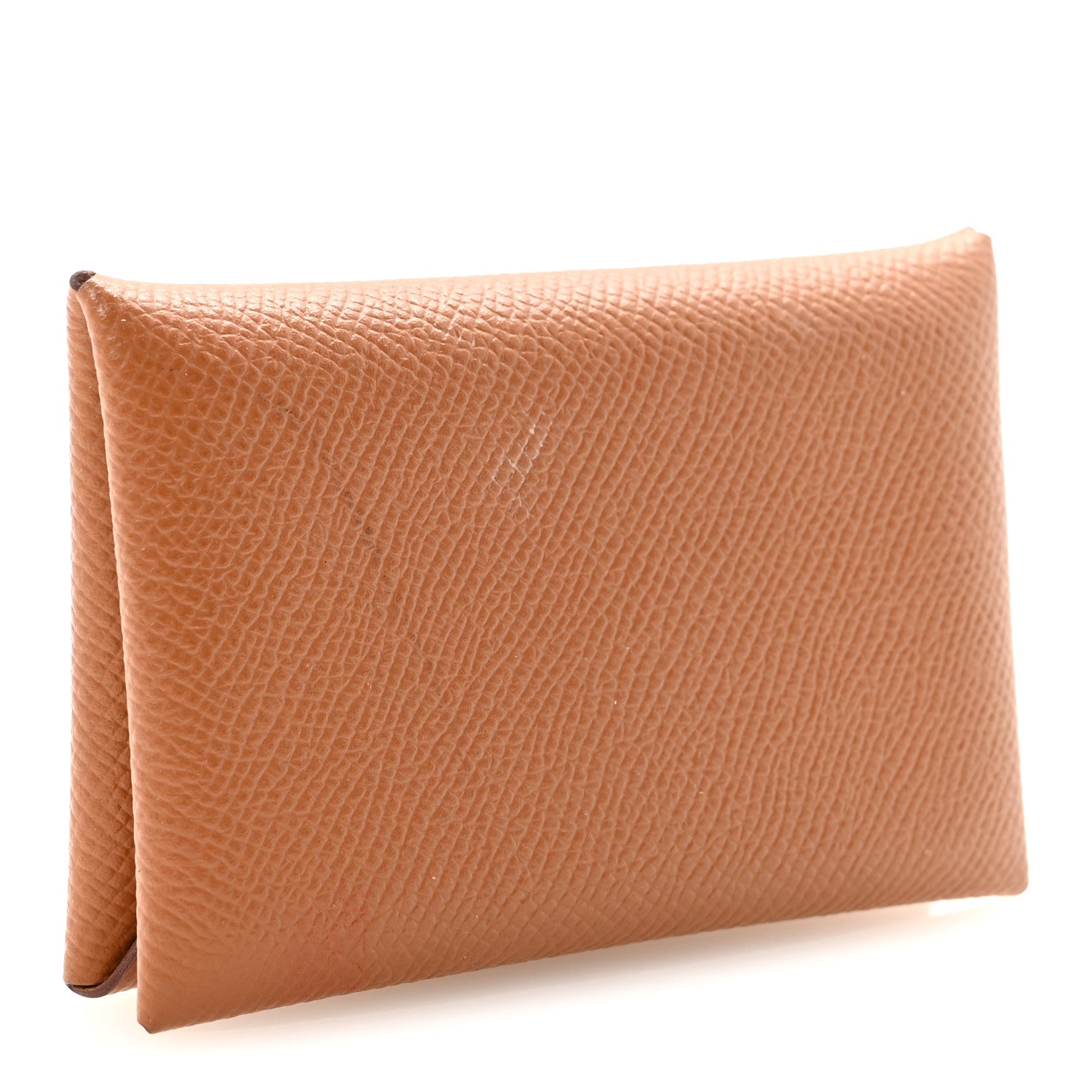 Epsom Calvi Card Case Gold