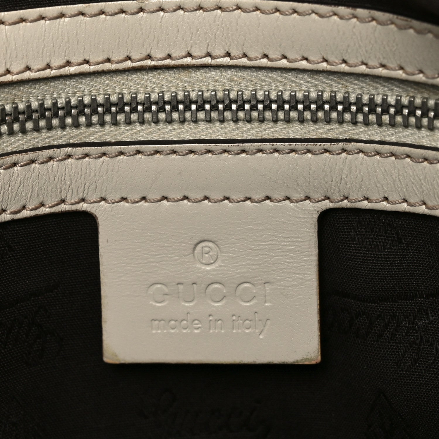 Monogram Medium Twins Tote  Off White