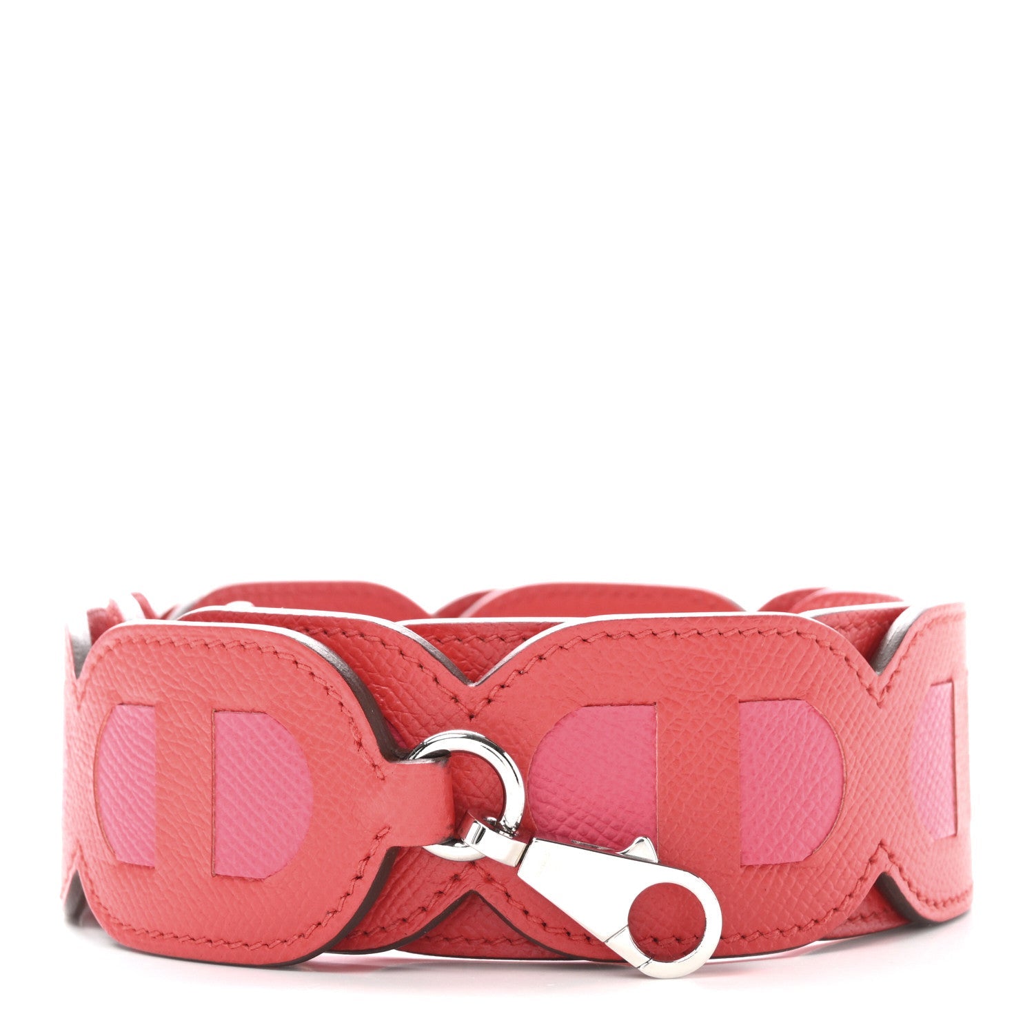 Epsom Maillons Shoulder Strap Rouge De Coeur Rose Extreme