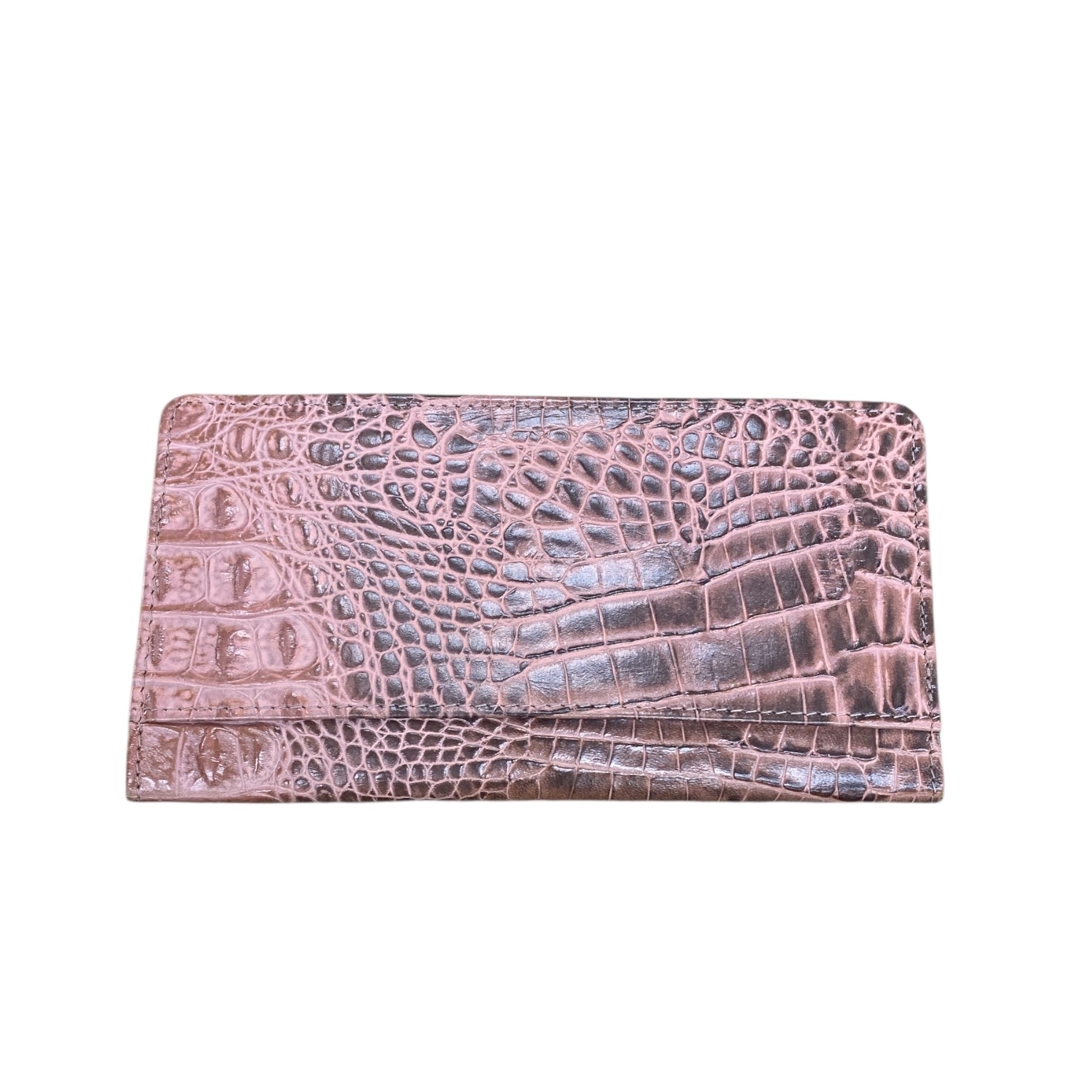Wallet By Wilsons Leather In Snakeskin Print, Size:Small
