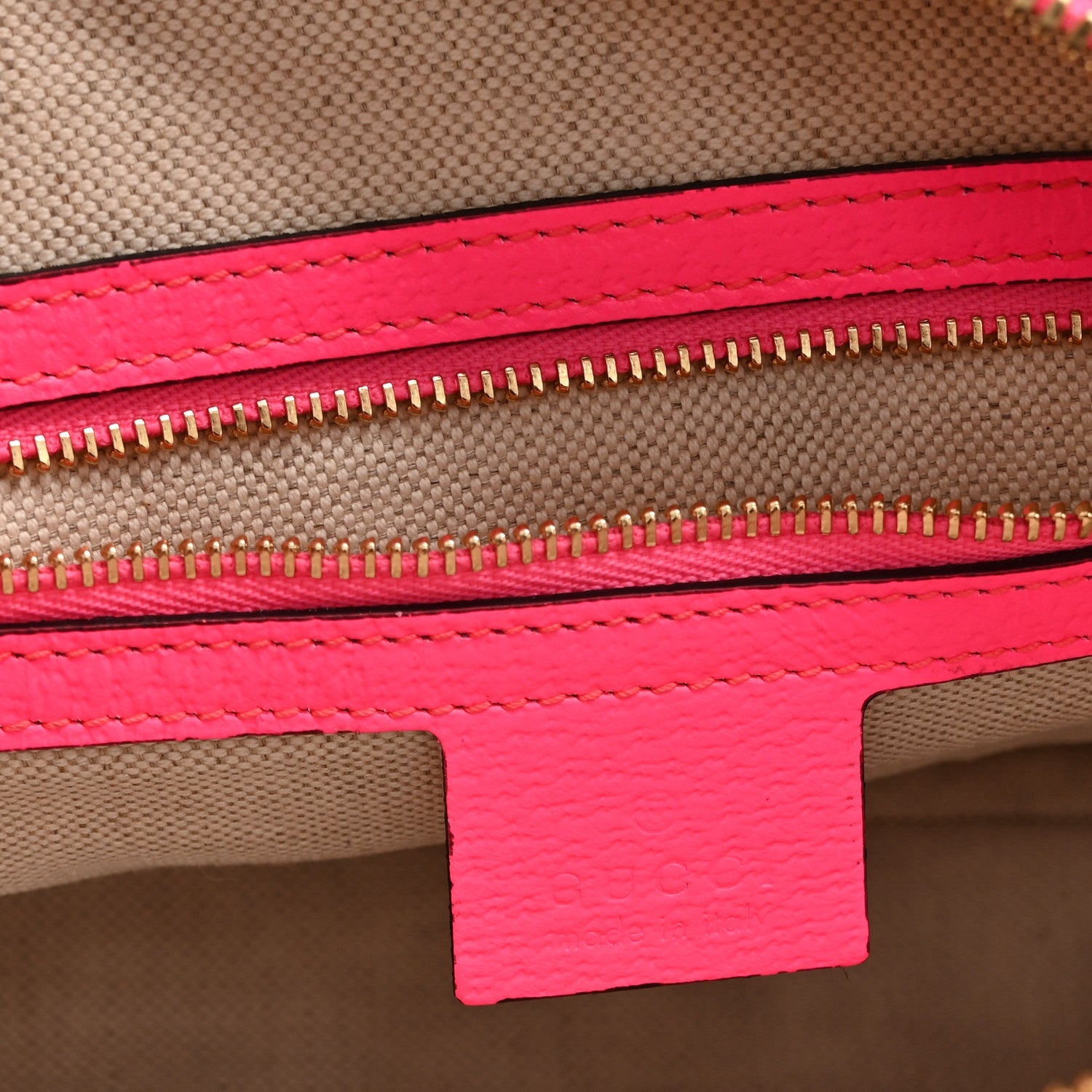 Canvas Flora Floral Shoulder Bag White Fuchsia Fluo