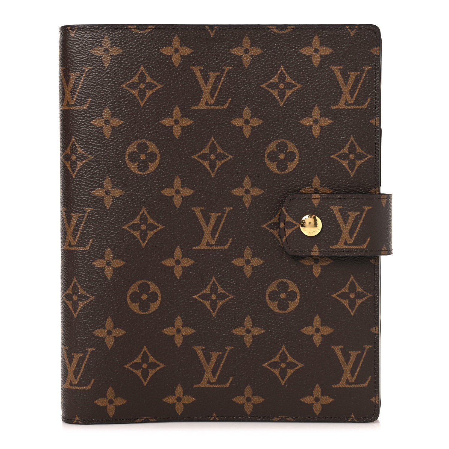 Monogram Large Ring Agenda Cover