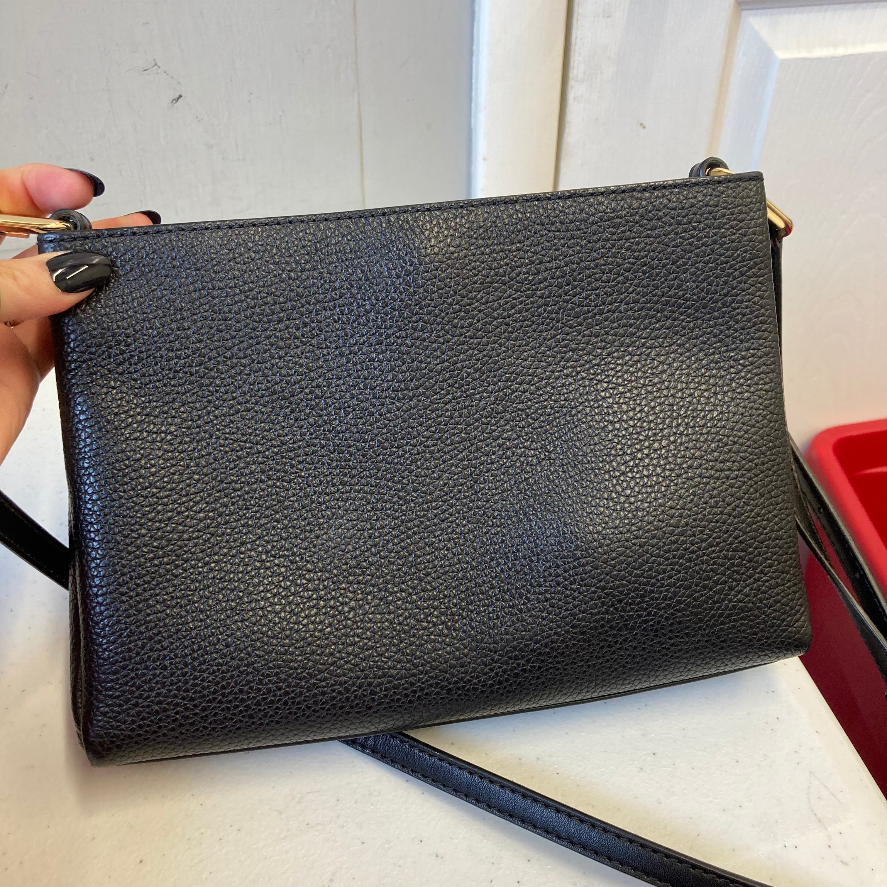 Crossbody Designer By Michael Kors Collection In Black, Size:Medium