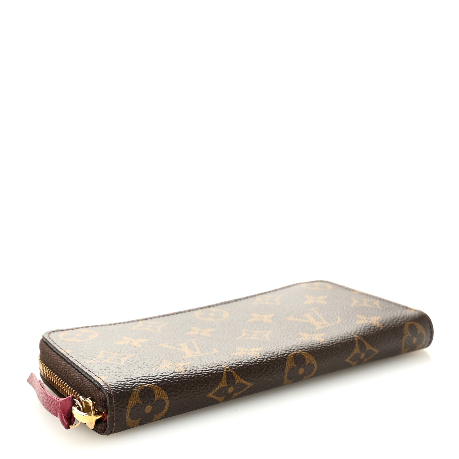 Monogram Clemence Wallet Fuchsia