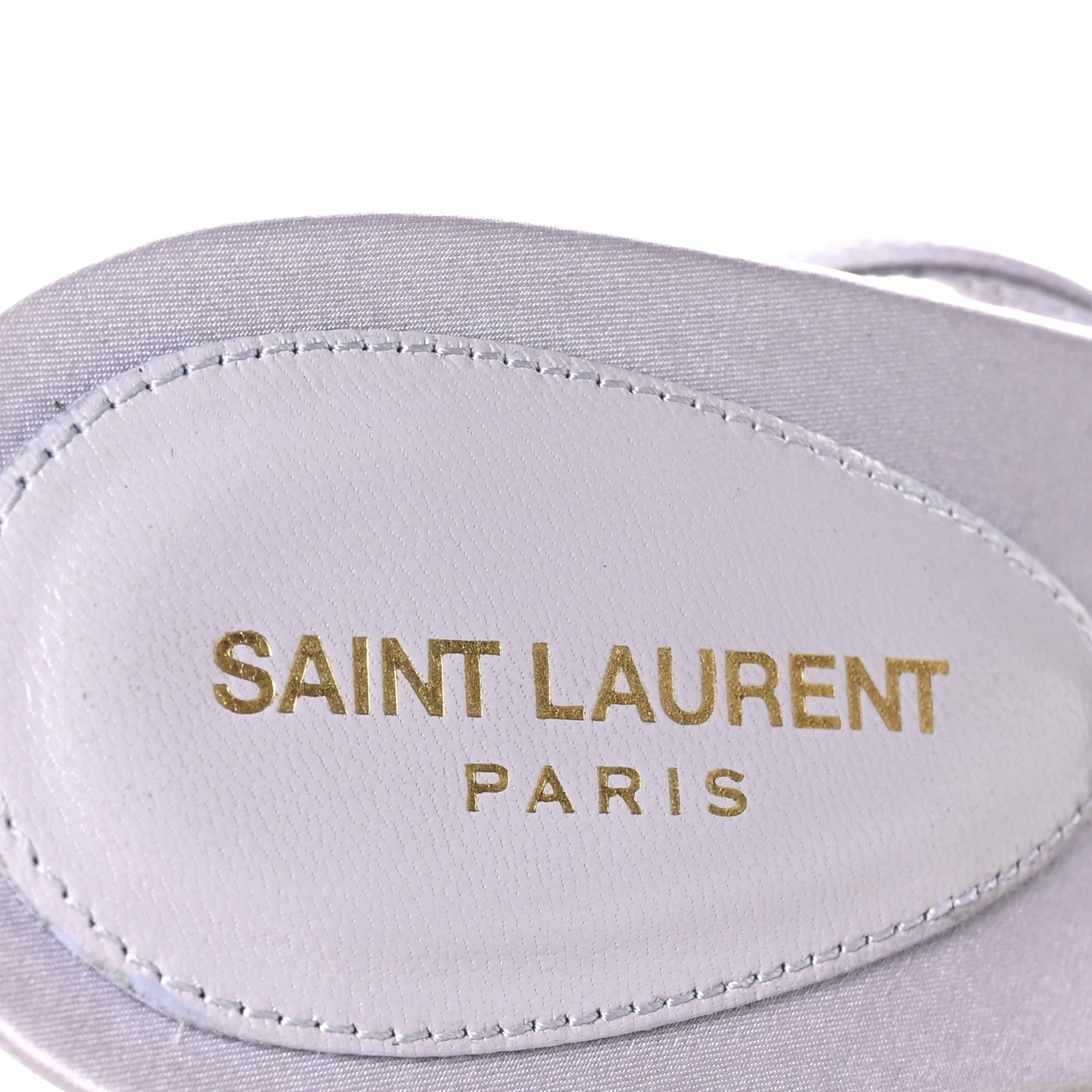 Crepe Satin Crystal New Nuit 110 Sandals 38 Poly Grey