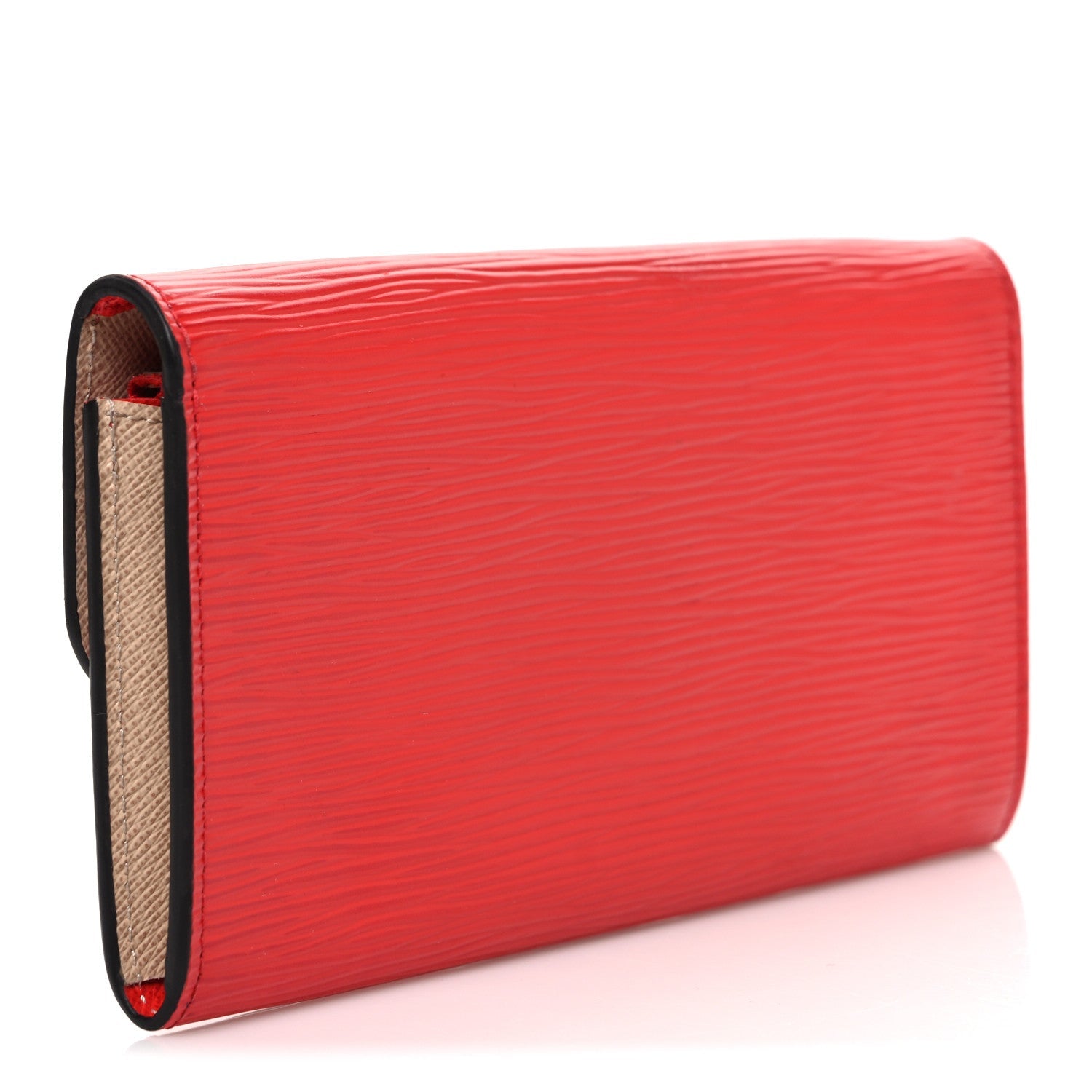 Epi Emilie Wallet Coquelicot