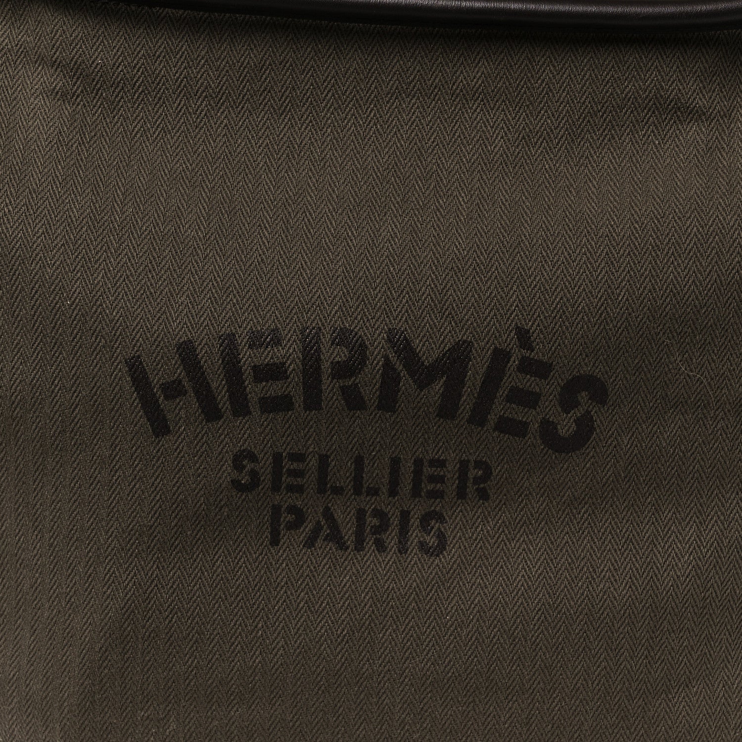 Herringbone Canvas Swift Maline Bag Kaki Ebene