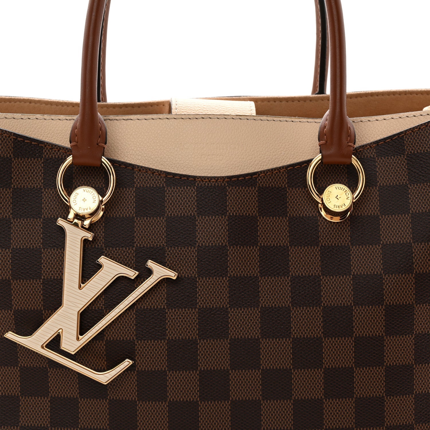 Damier Ebene LV Riverside Creme